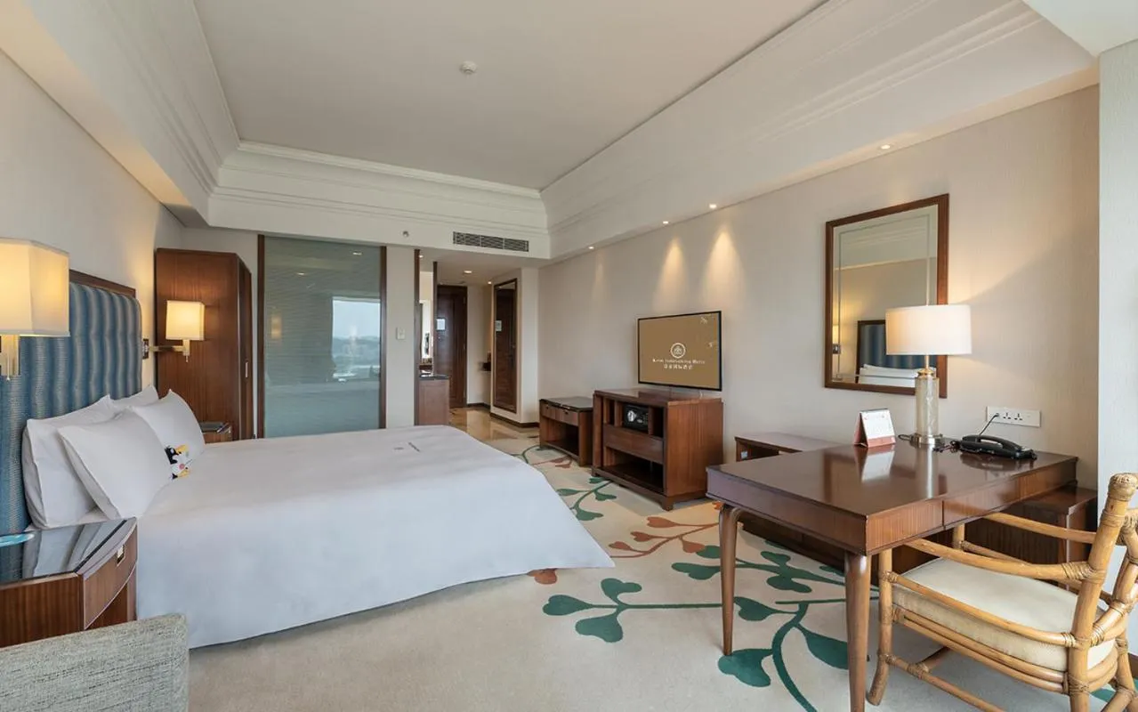 Bedroom, Bed in Huizhou Kande International Hotel