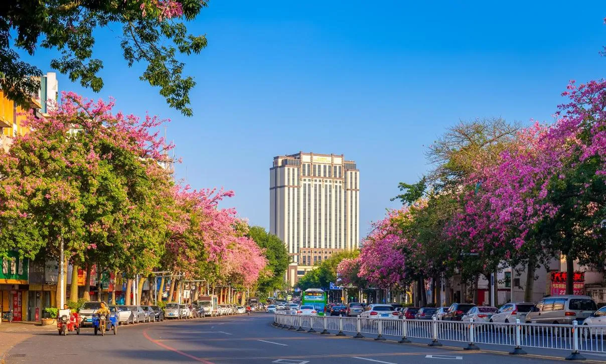 City view in Huizhou Kande International Hotel