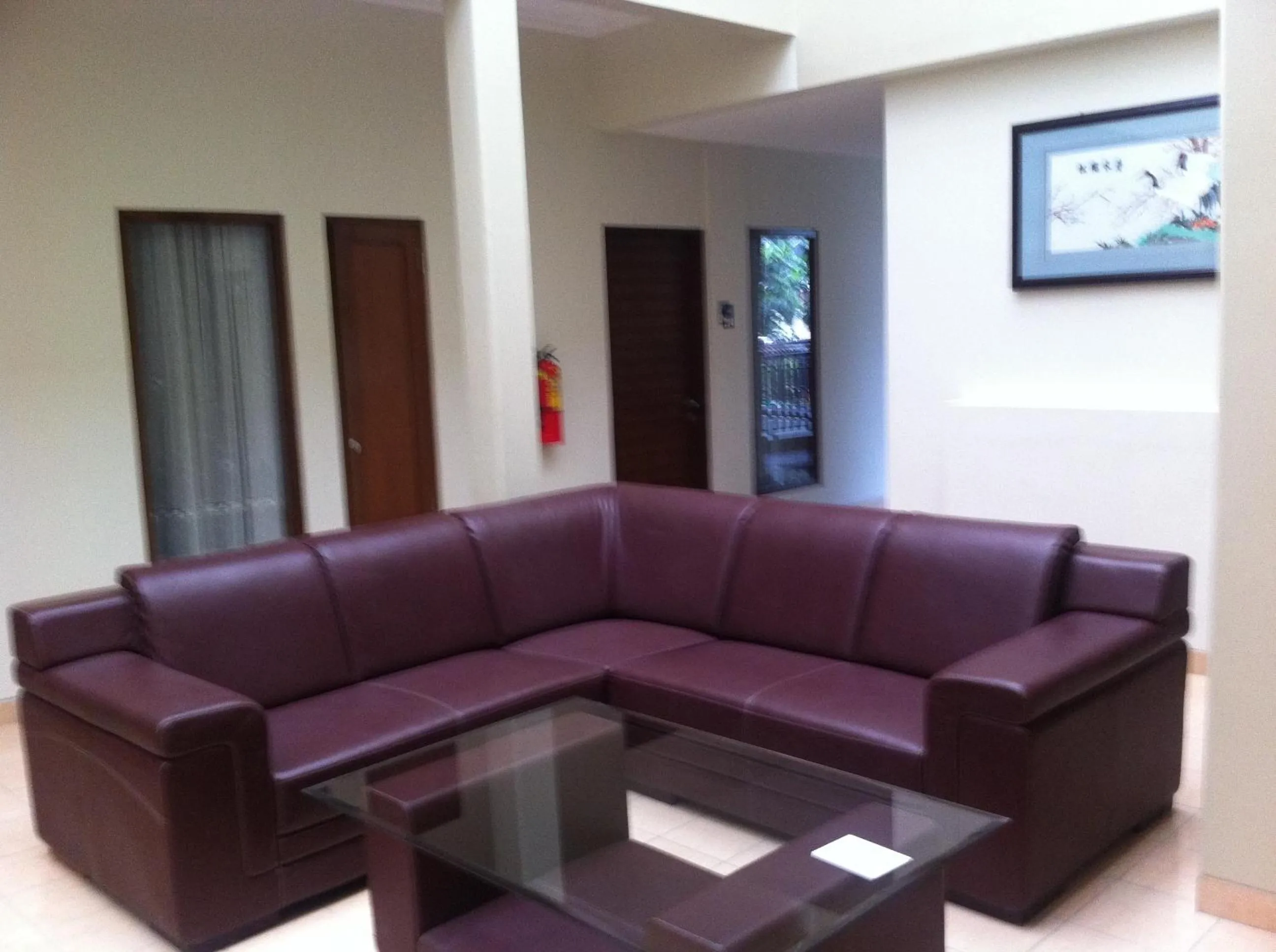 Seating area in Votel Viure Hotel Jogjakarta