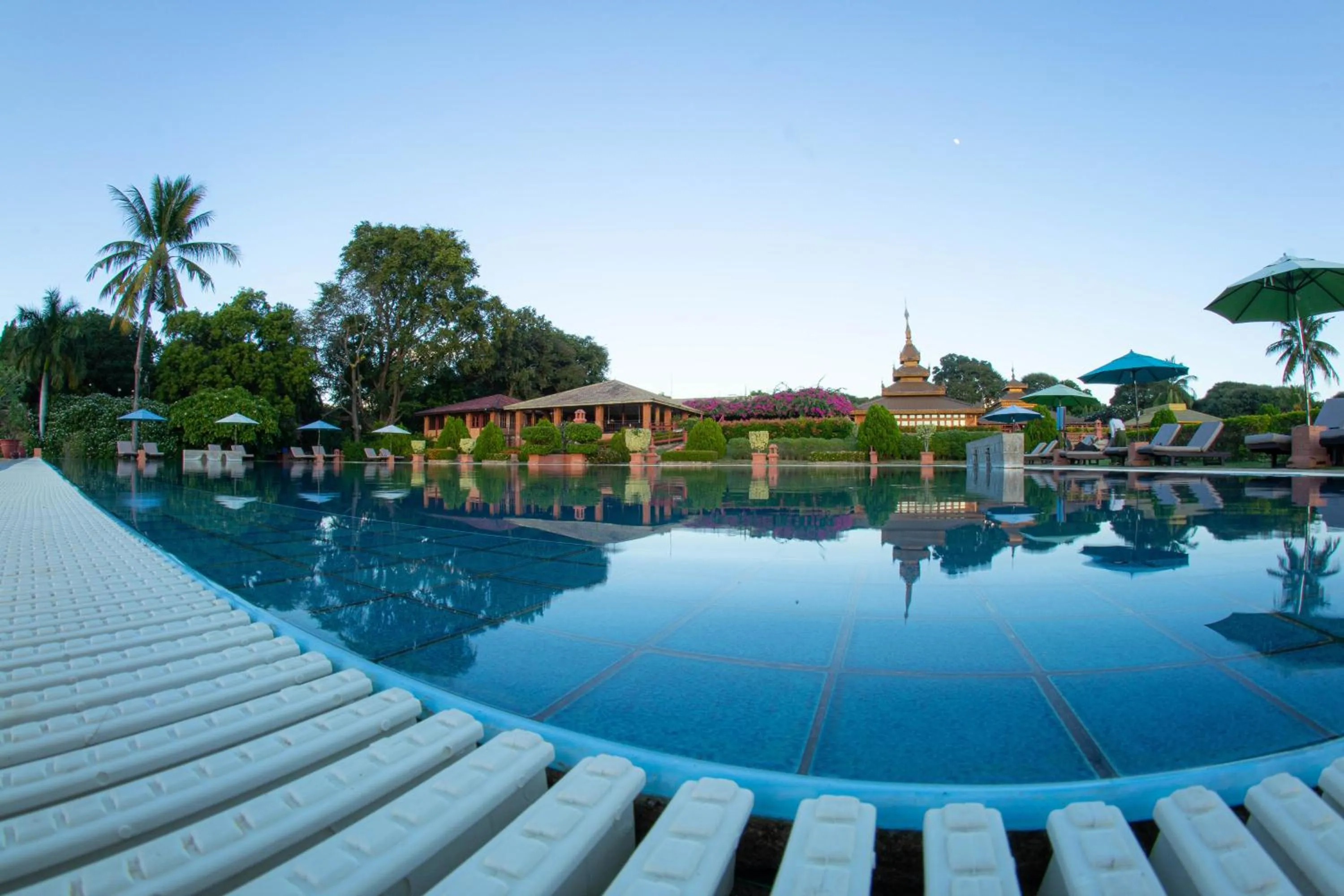 Swimming pool in Bagan Thiripyitsaya Sanctuary Resort