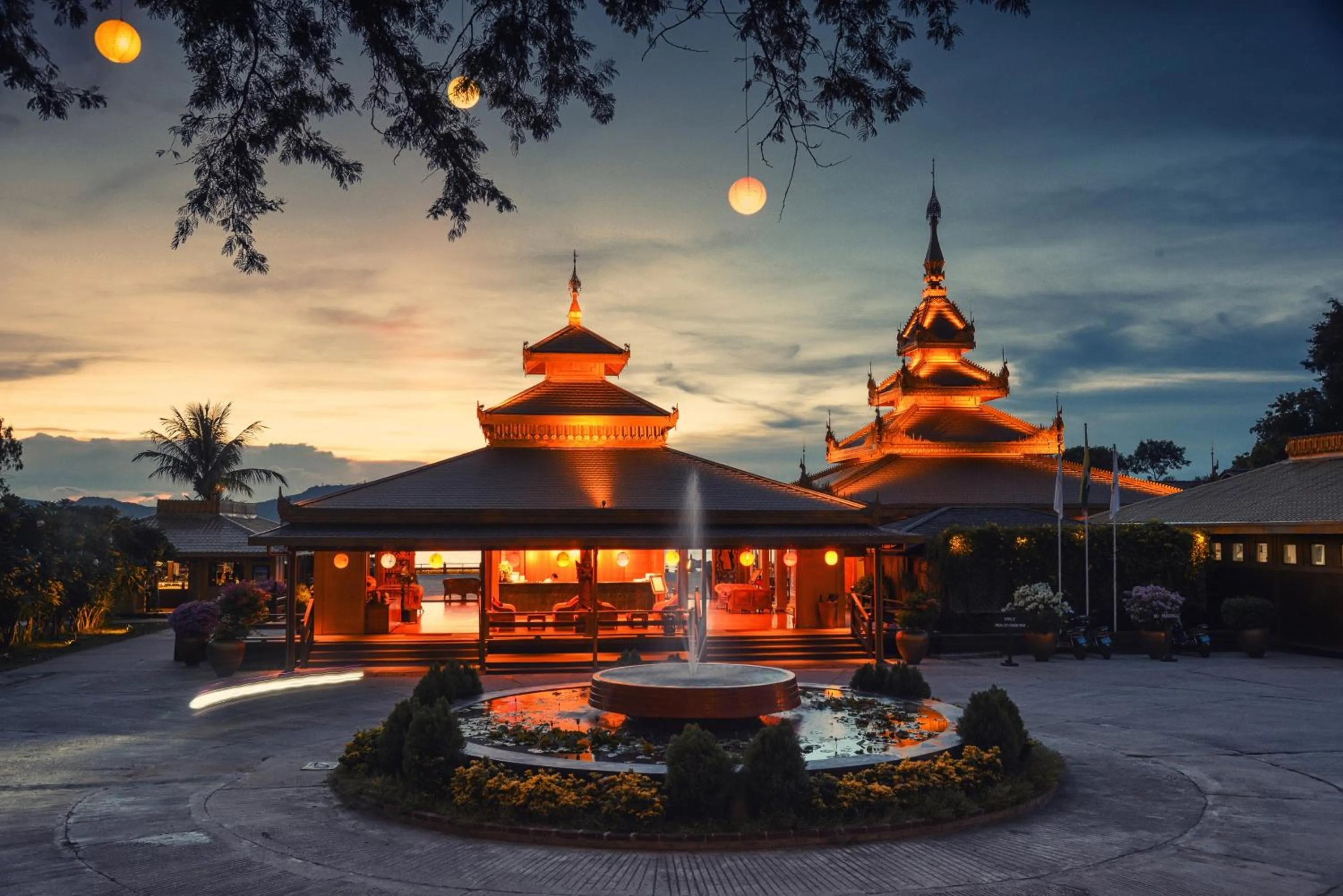 Lobby or reception in Bagan Thiripyitsaya Sanctuary Resort