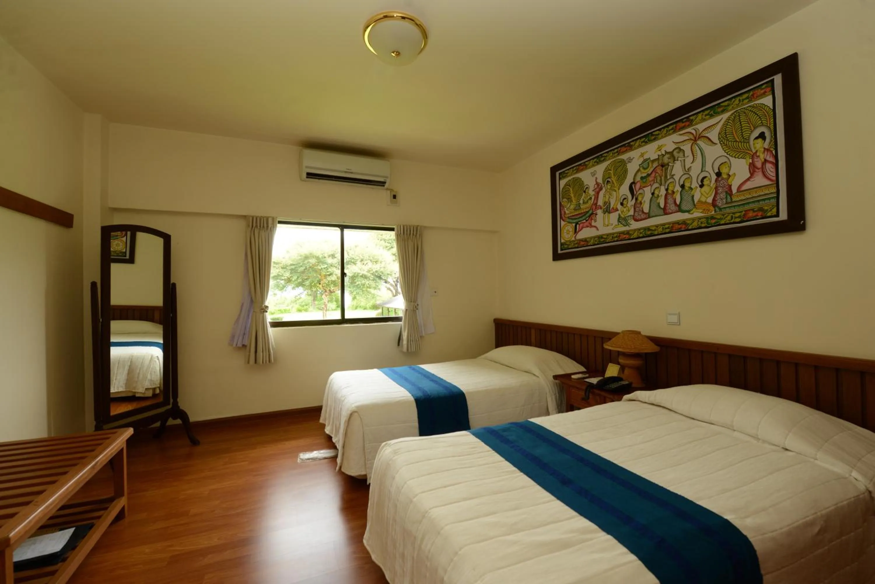 Bedroom, Bed in Bagan Thiripyitsaya Sanctuary Resort