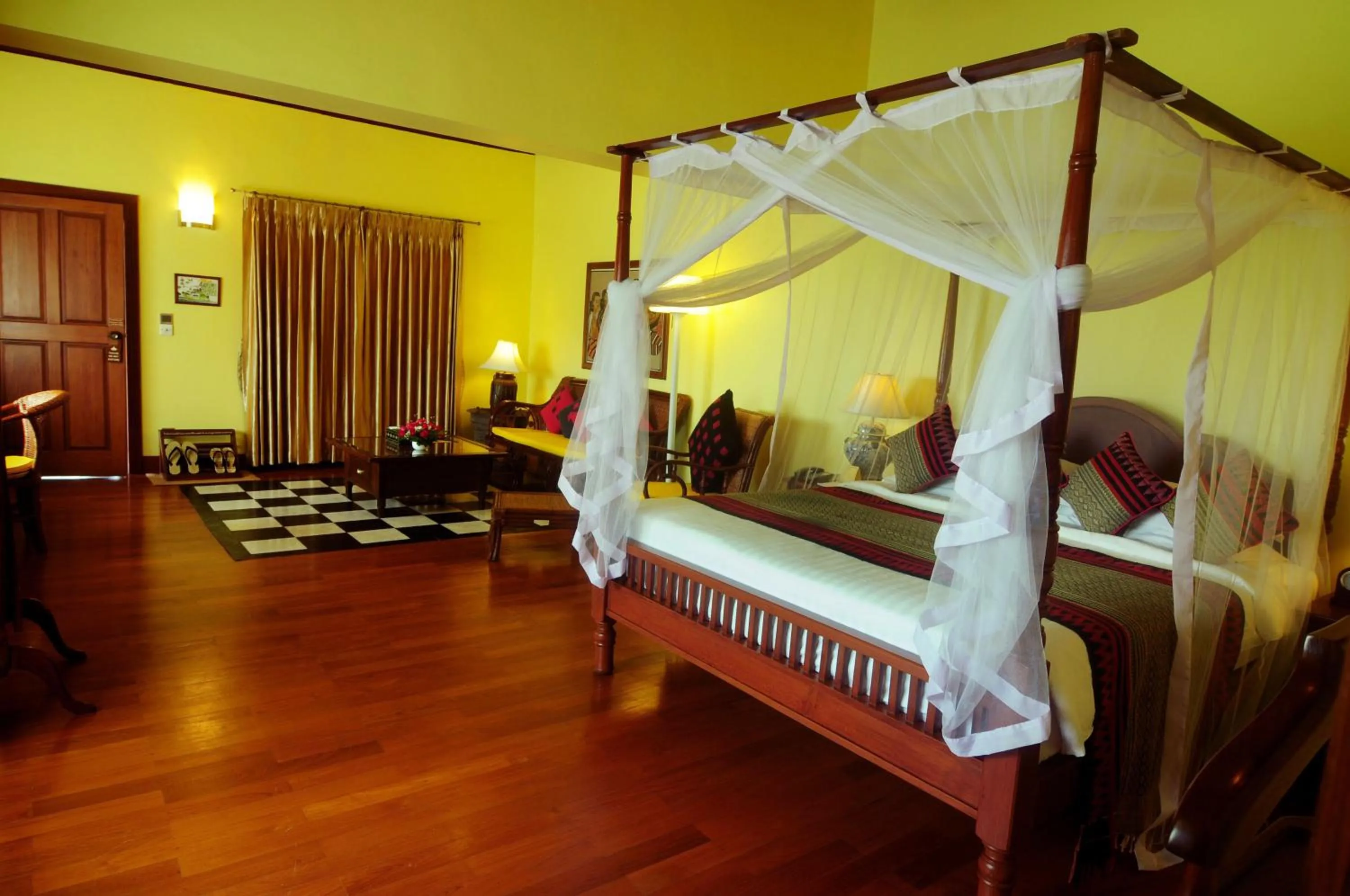 Photo of the whole room, Bed in Bagan Thiripyitsaya Sanctuary Resort