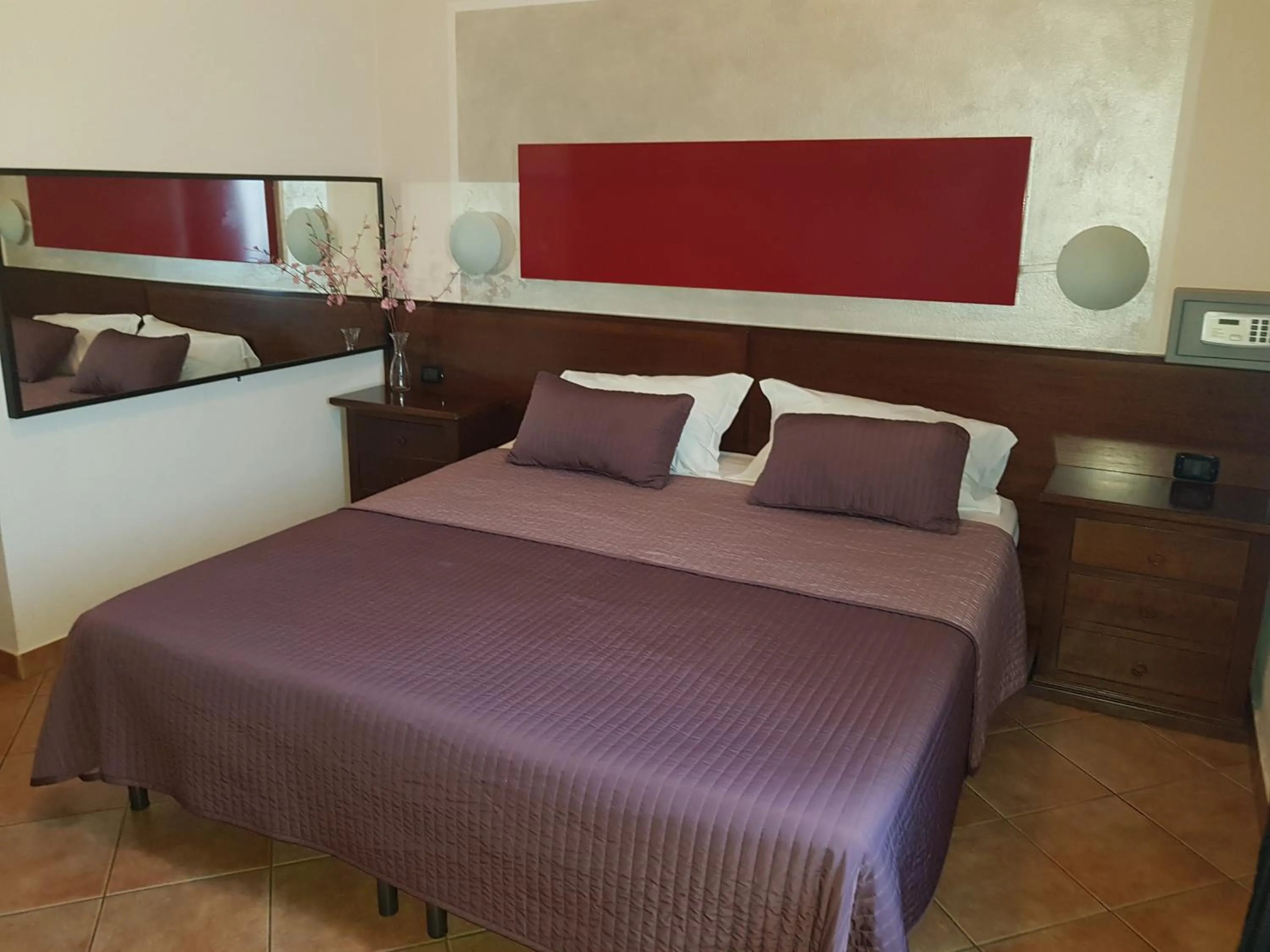 Bed in Hotel La Pendola