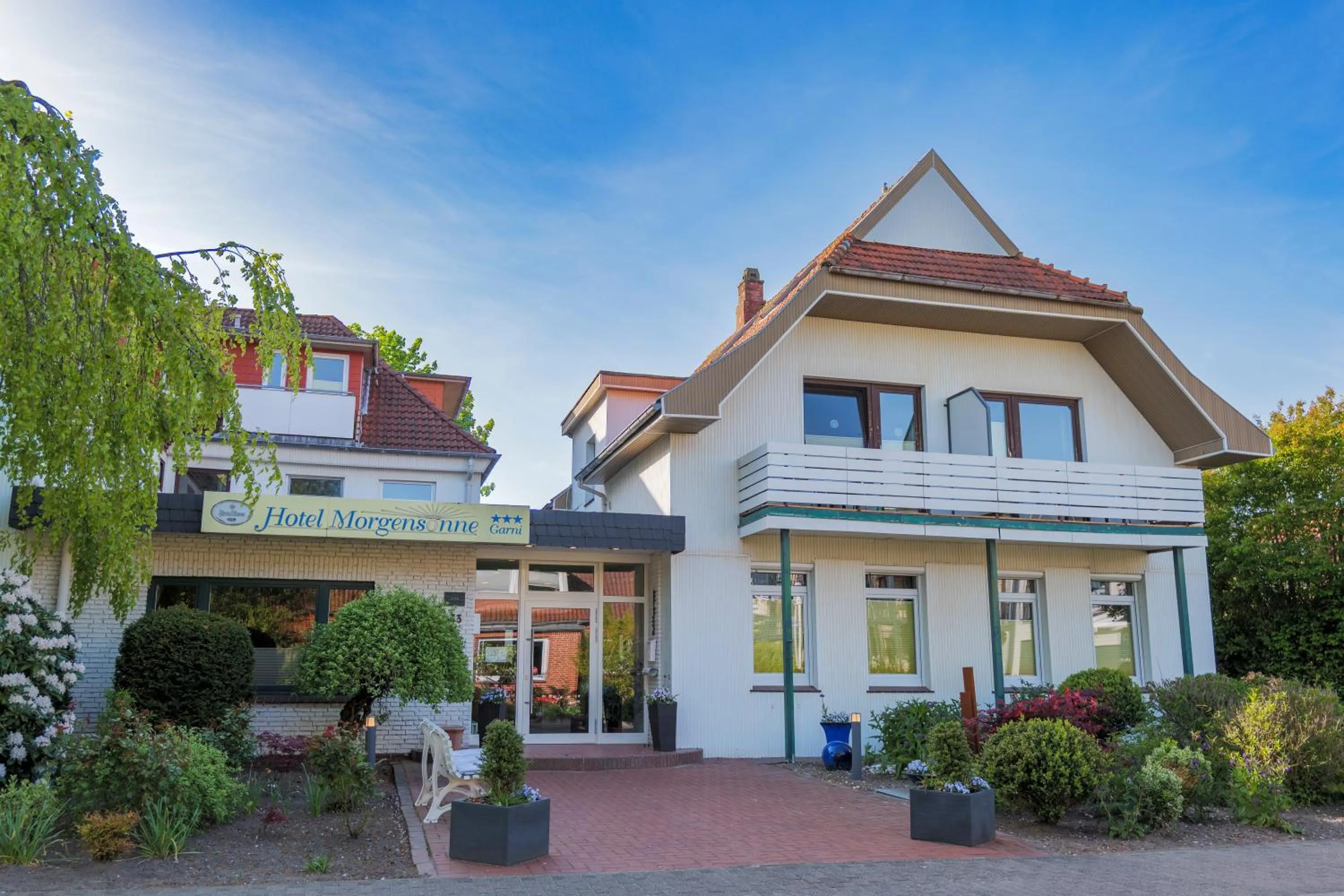 Property building in Hotel Morgensonne garni