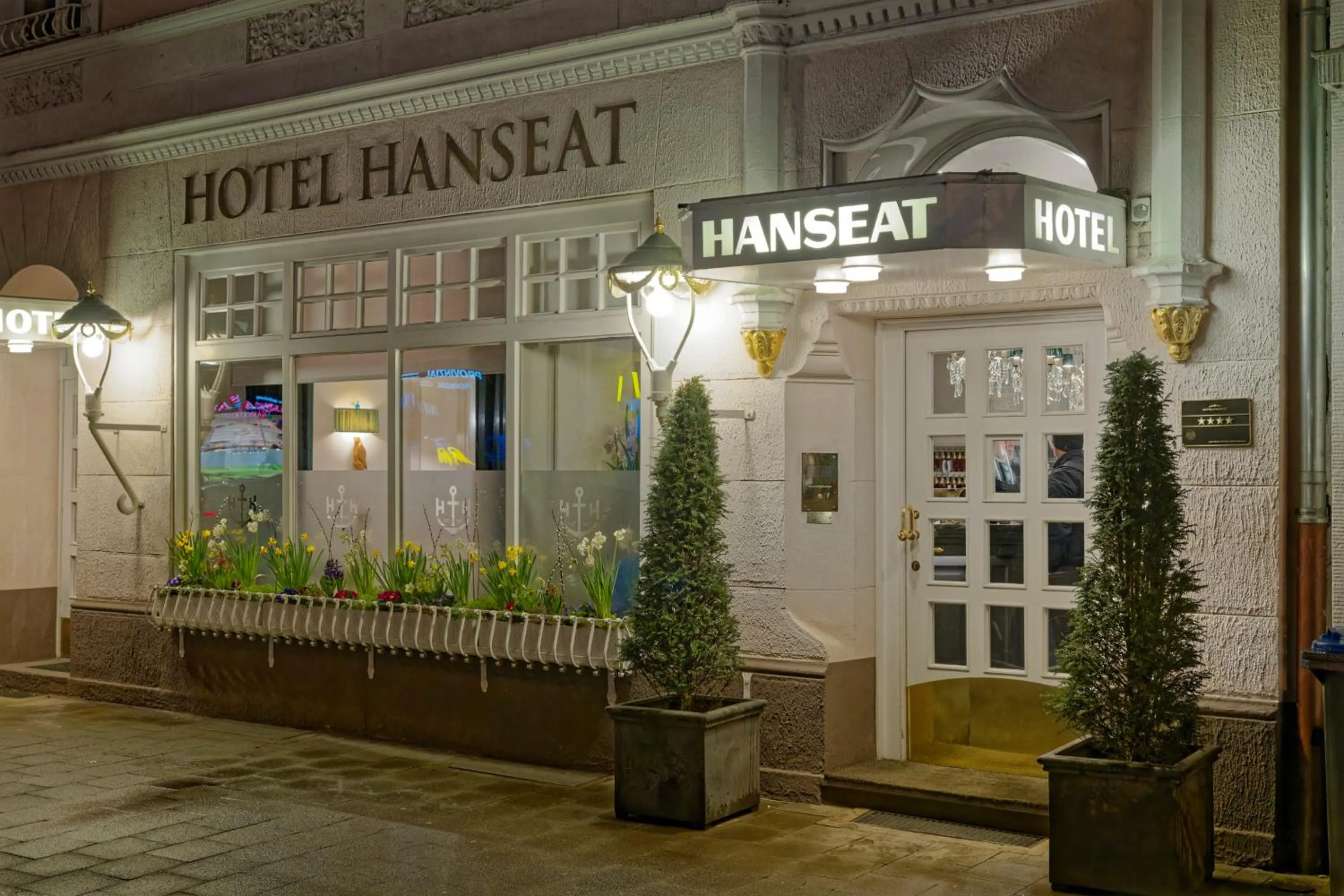 Night in Hanseat-Hotel
