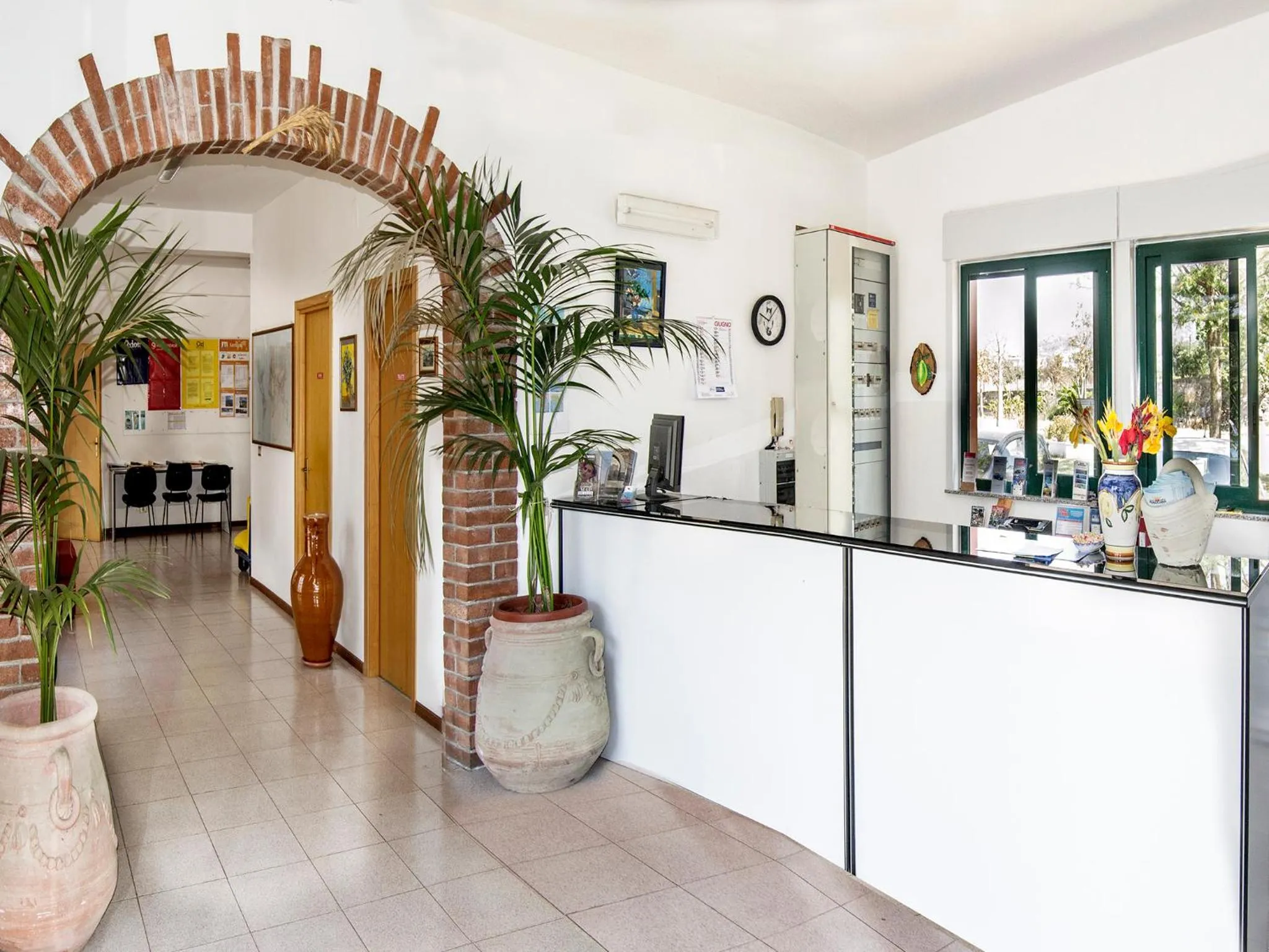 Lobby or reception in Villaggio Alkantara