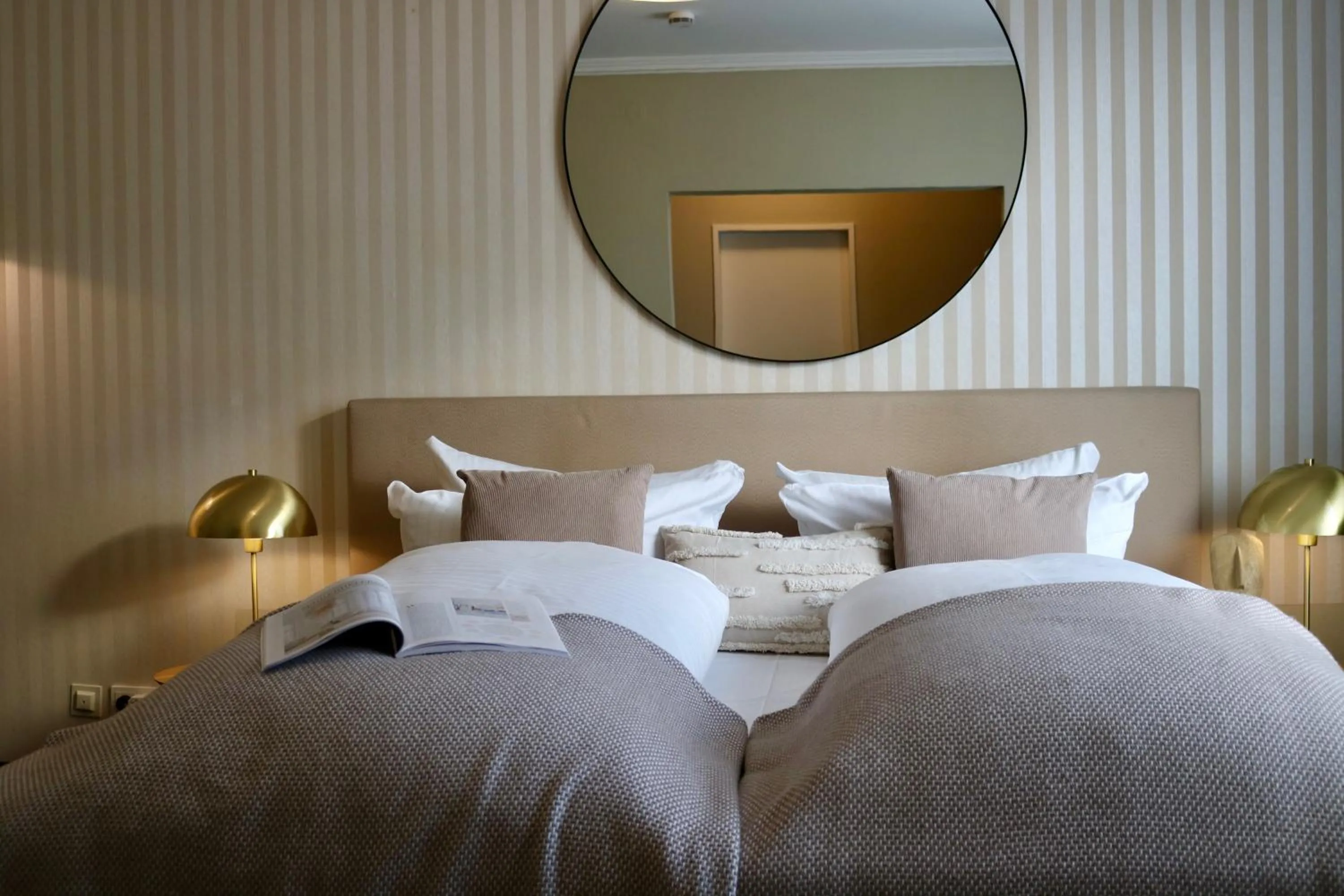 Photo of the whole room, Bed in Hotel Stadt Hamburg