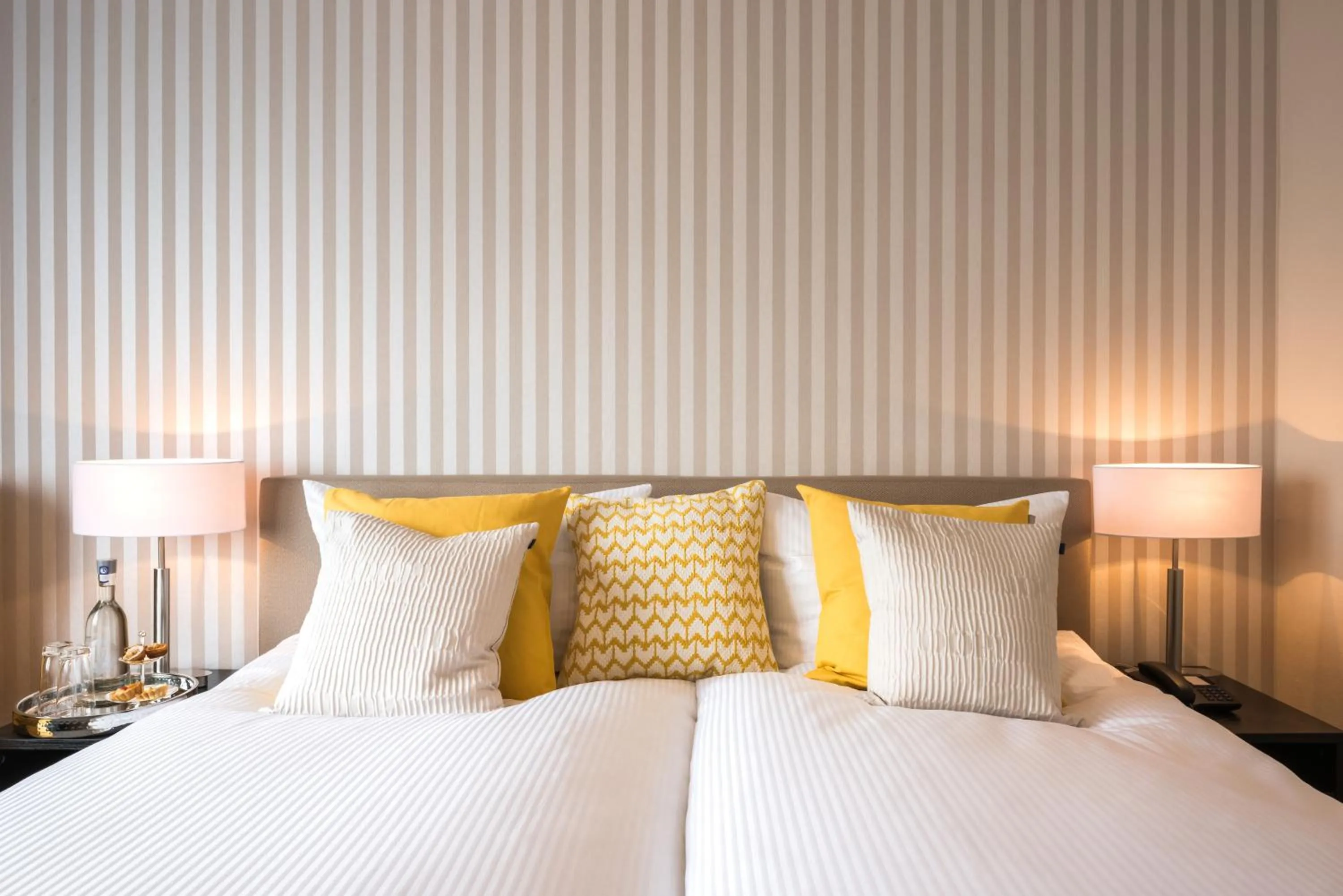 Photo of the whole room, Bed in Hotel Stadt Hamburg