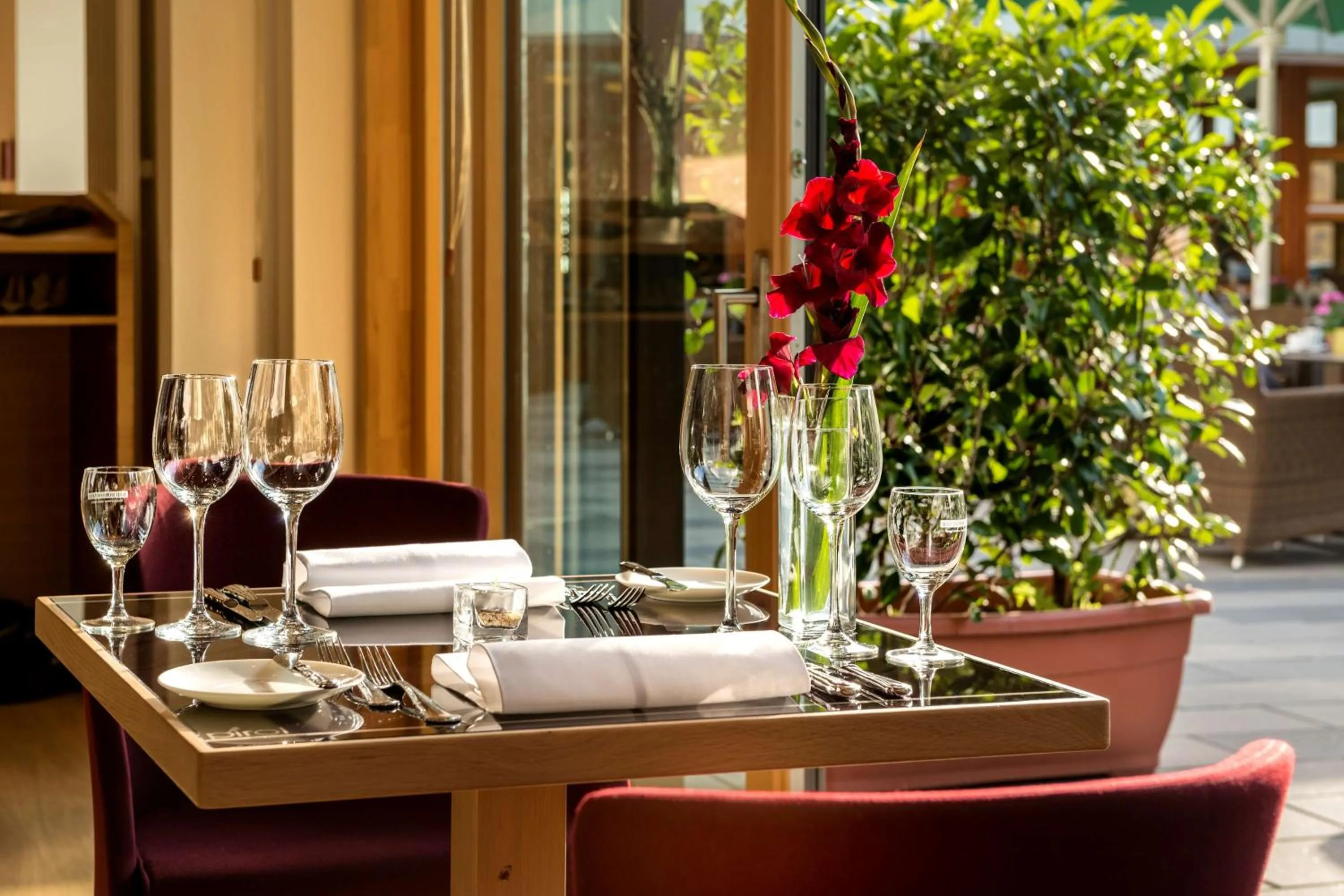 Restaurant/places to eat in Dorint Thermenhotel Freiburg