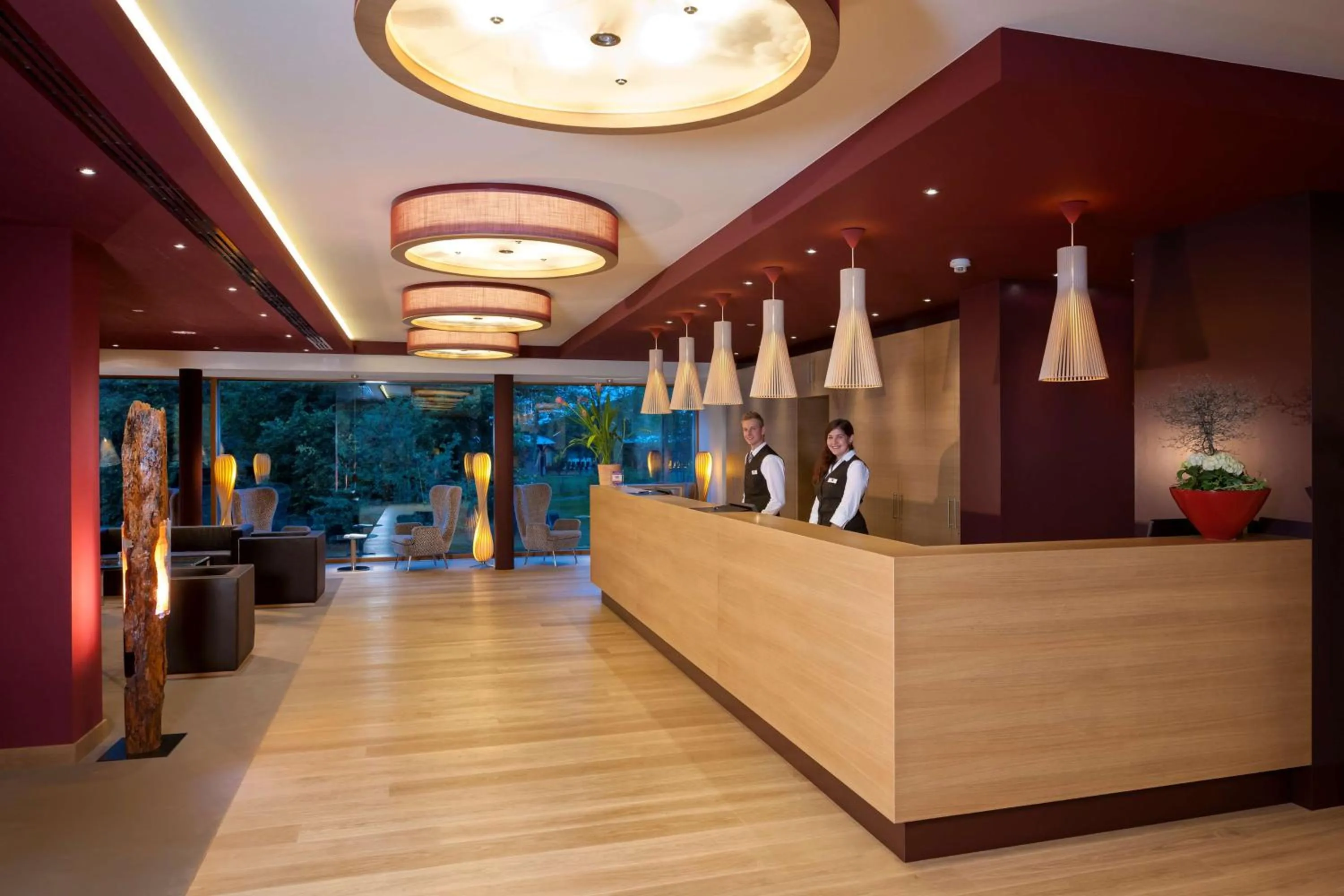 Lobby or reception in Dorint Thermenhotel Freiburg