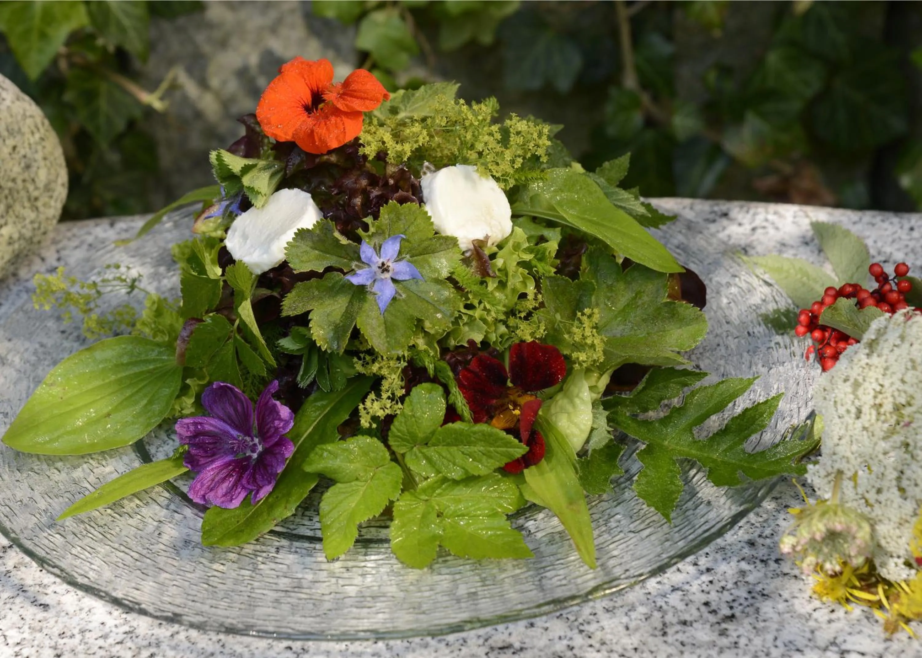 Food close-up in Hotel Forstmeister