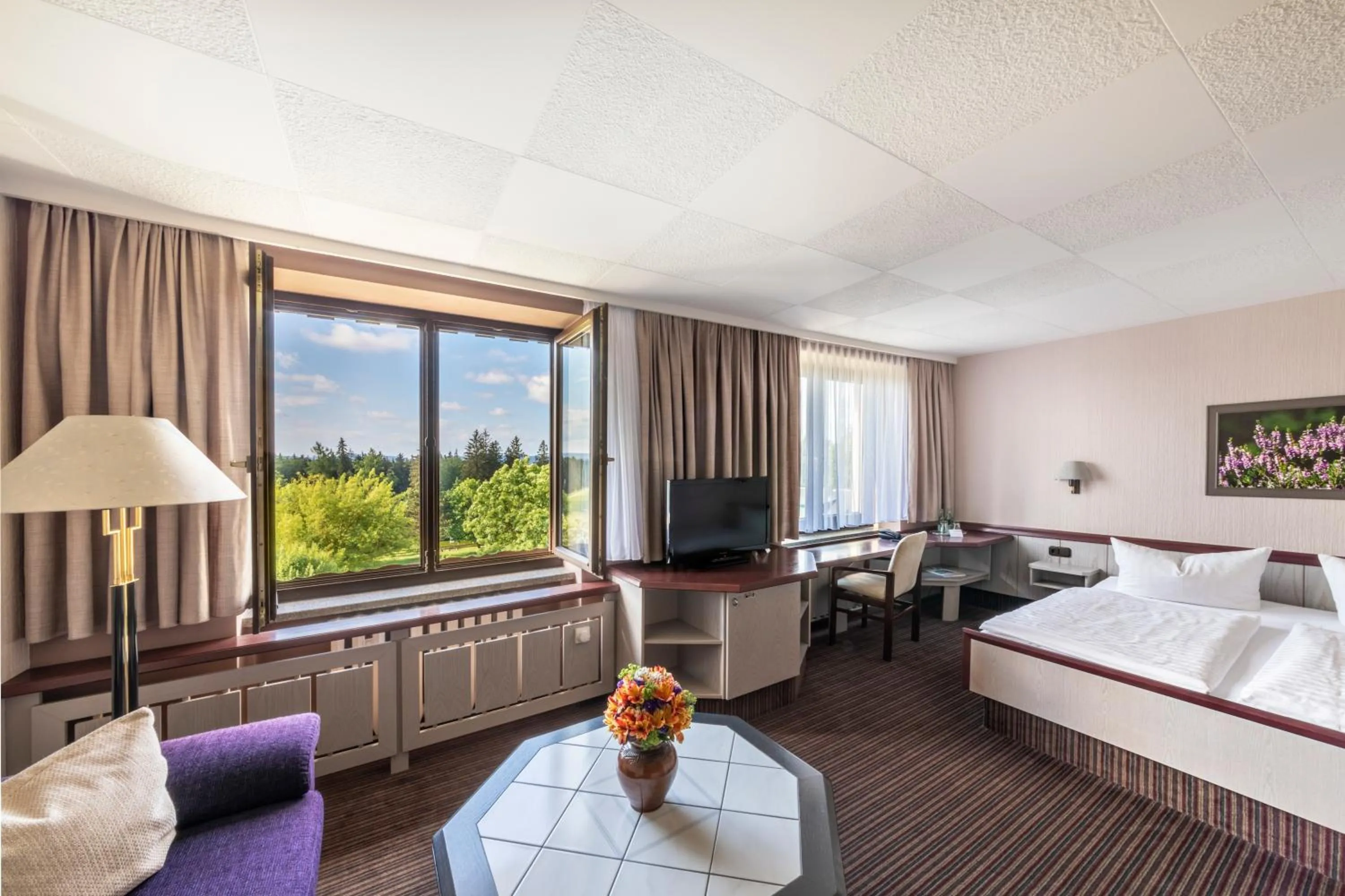 Photo of the whole room, Bed in Hotel Forstmeister