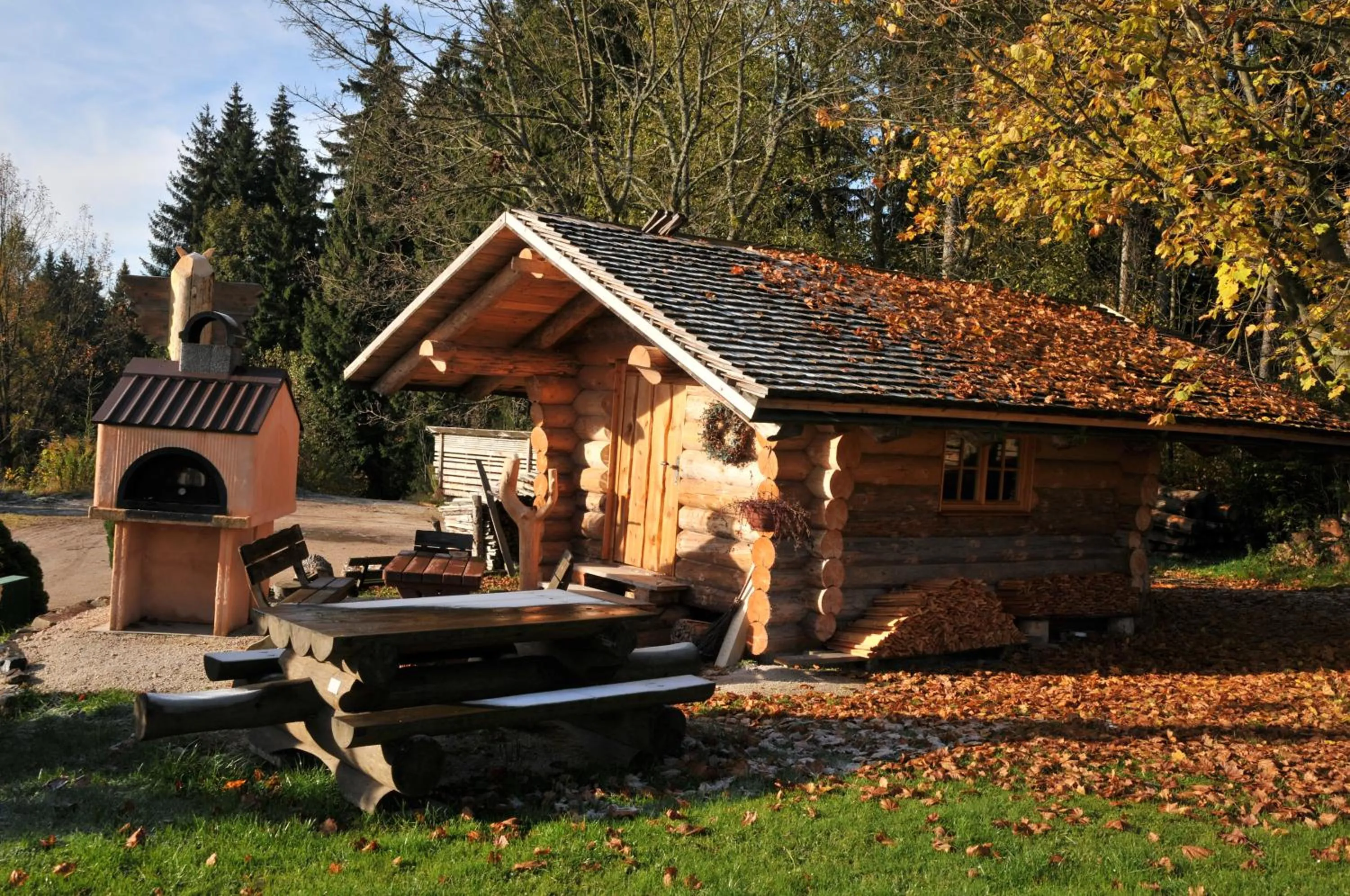 Garden in Hotel Forstmeister