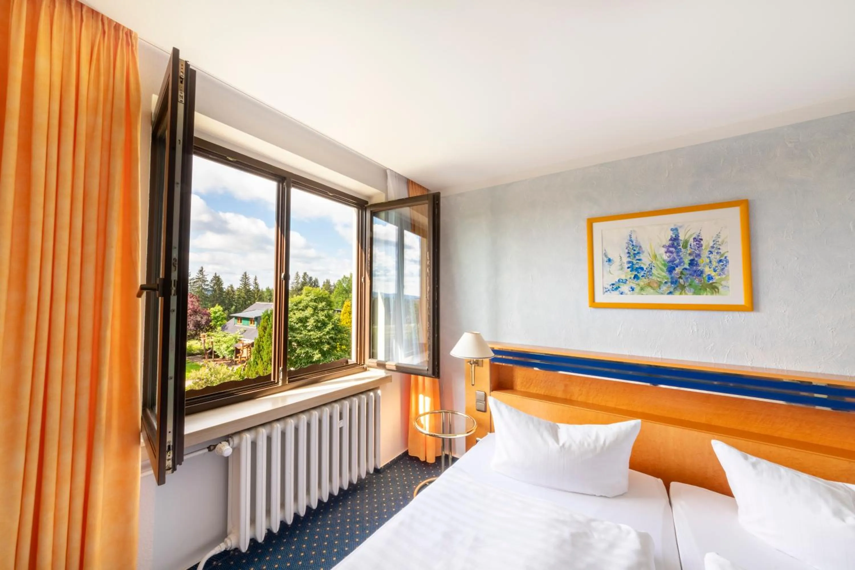 Mountain view, Bed in Hotel Forstmeister