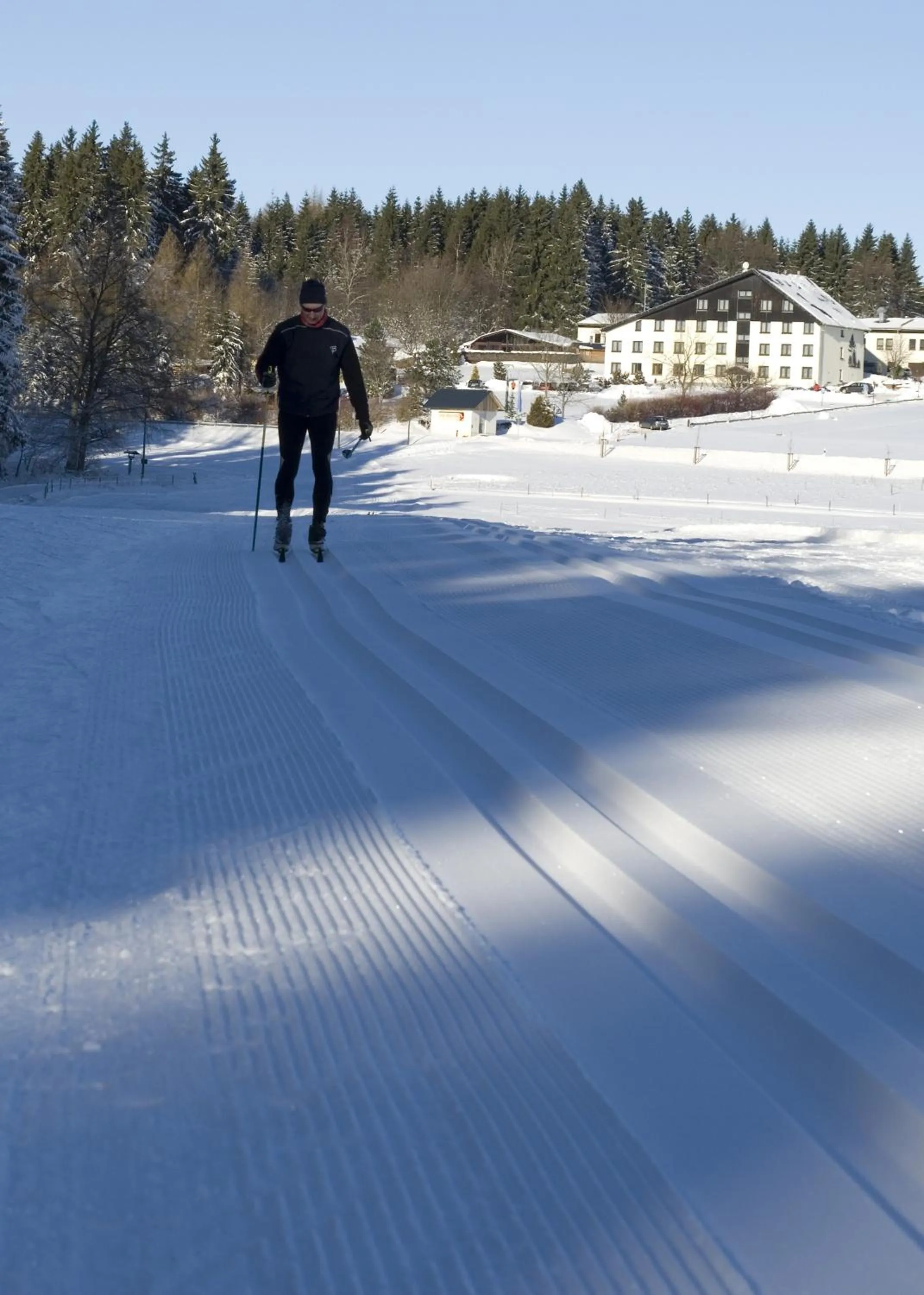 Skiing in Hotel Forstmeister