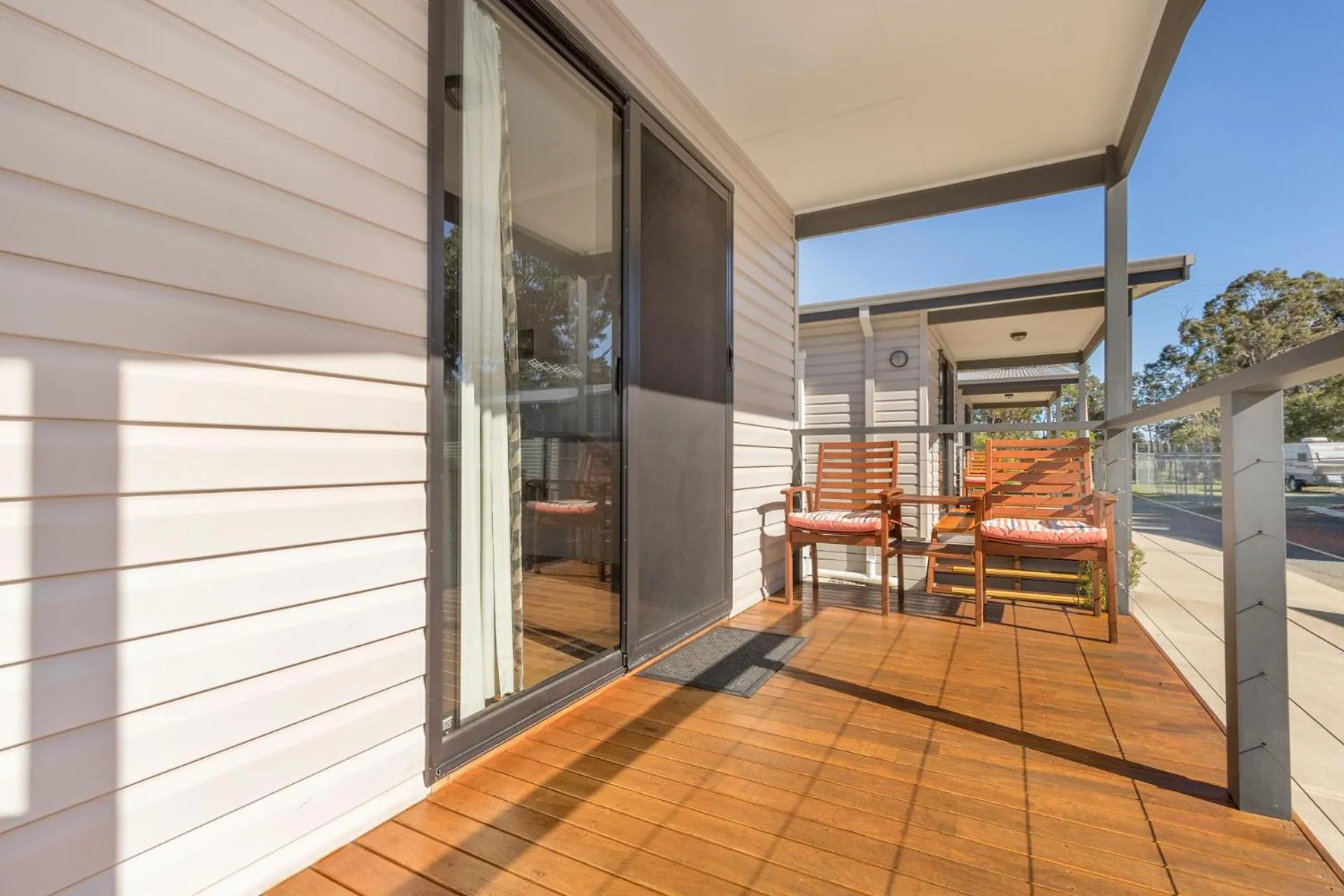 Balcony/Terrace in Tasman Holiday Parks - Serpentine Falls