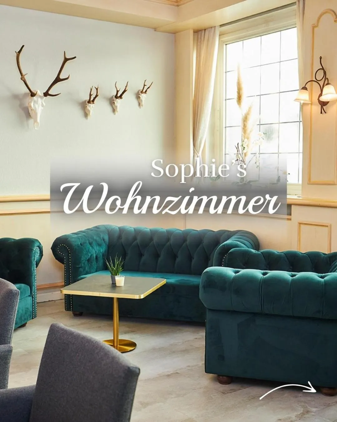 Communal lounge/ TV room in Flair Hotel Vier Jahreszeiten