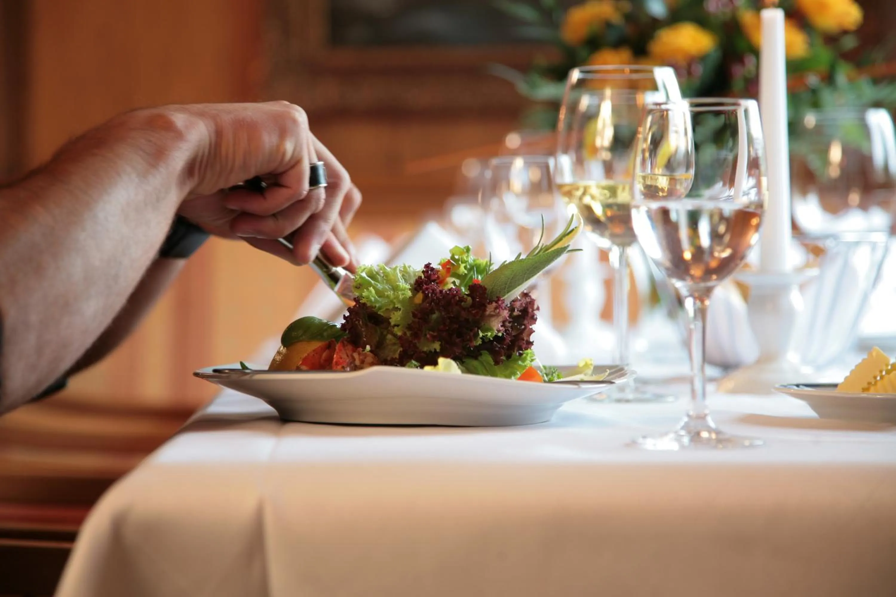 Food close-up in Hotel Reiterhof