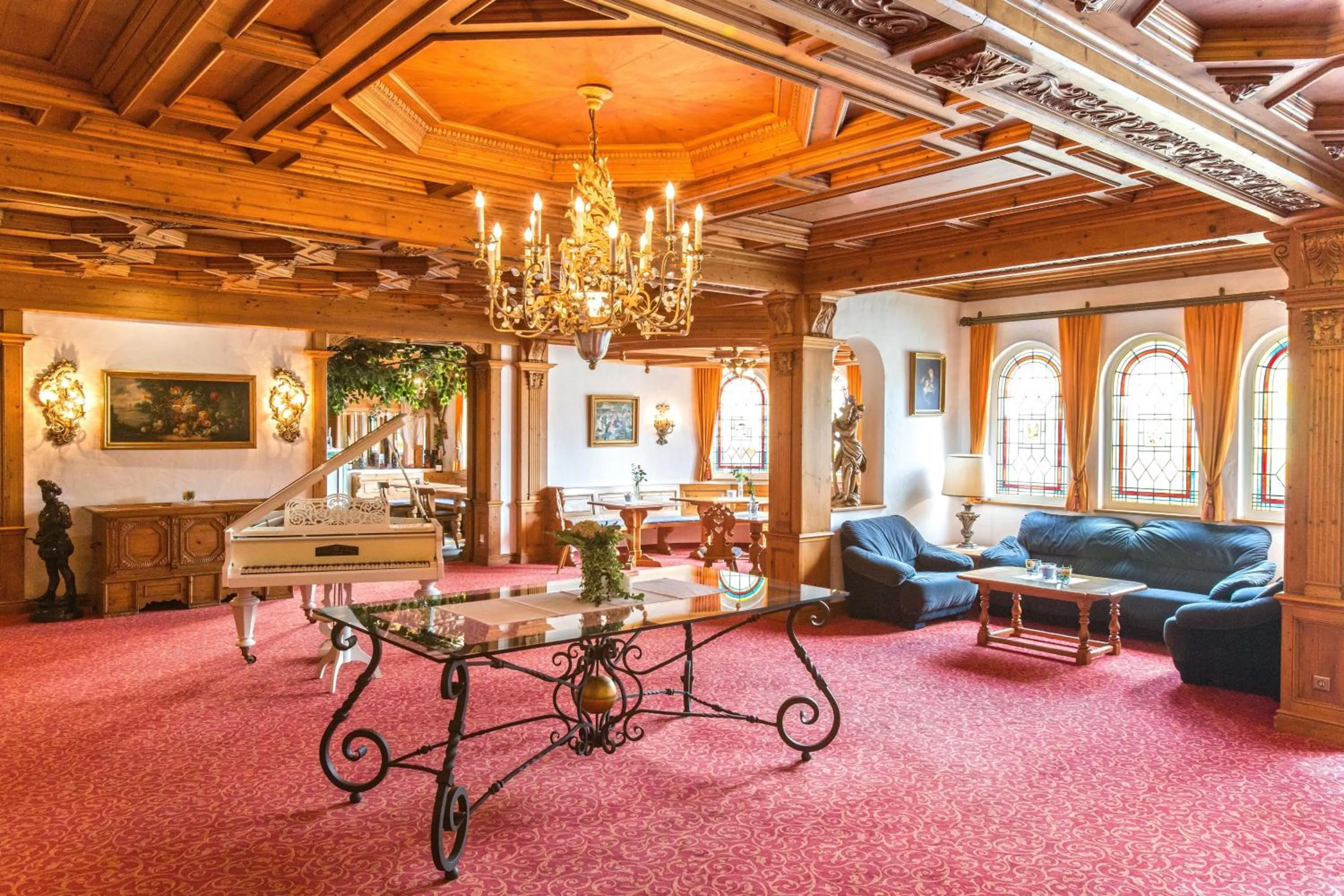 Lobby or reception in Hotel Reiterhof