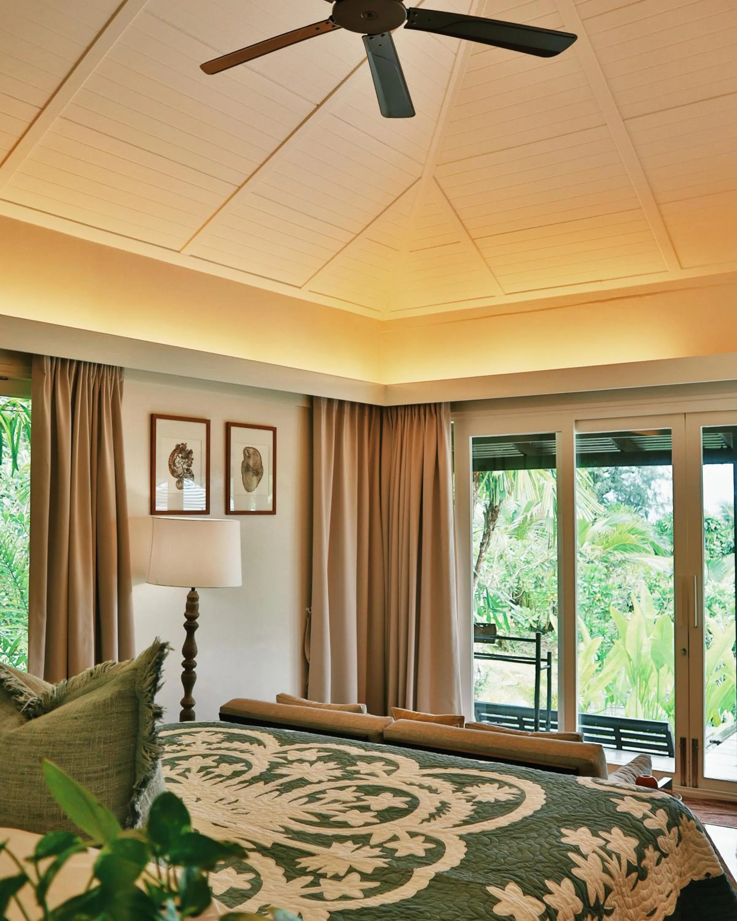 View (from property/room), Bed in Shantaa Resort, Kohkood