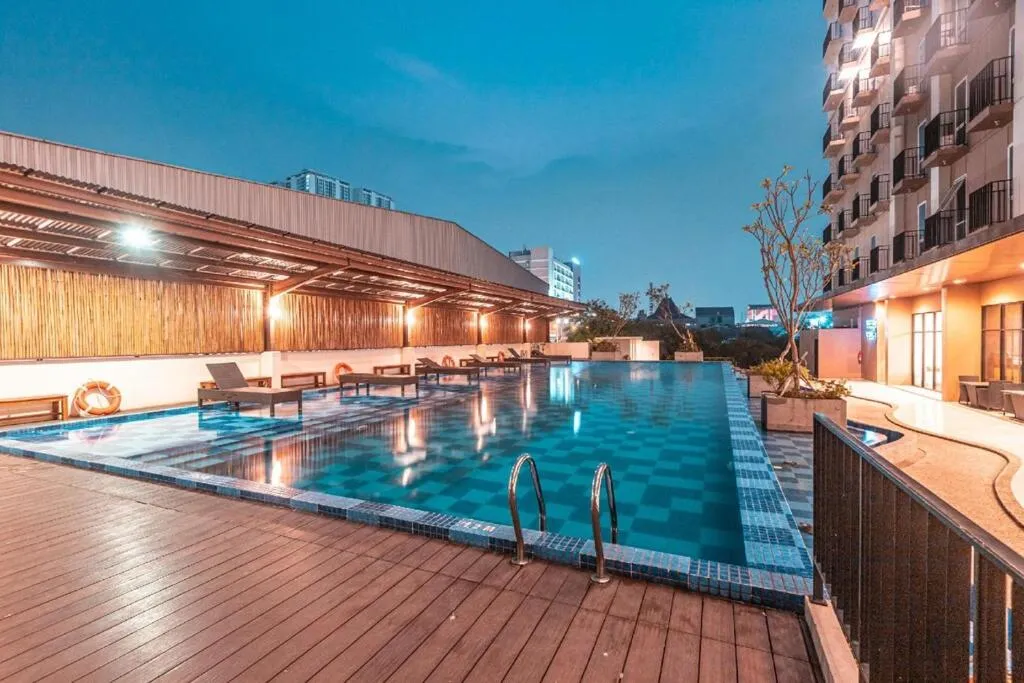 Swimming pool in Azalea Suites Cikarang by Jayakarta Group