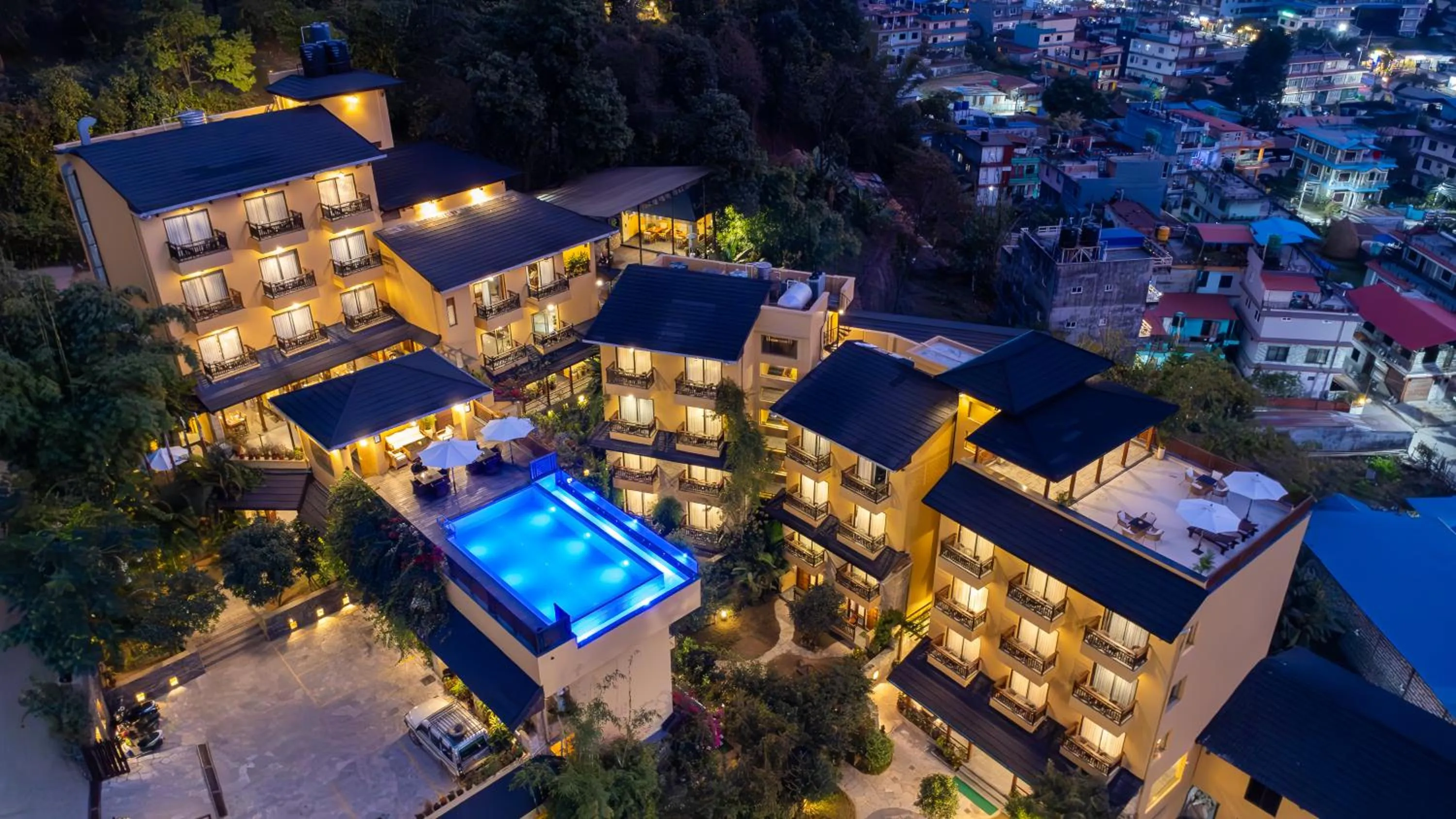 Property building in Bar Peepal Resort