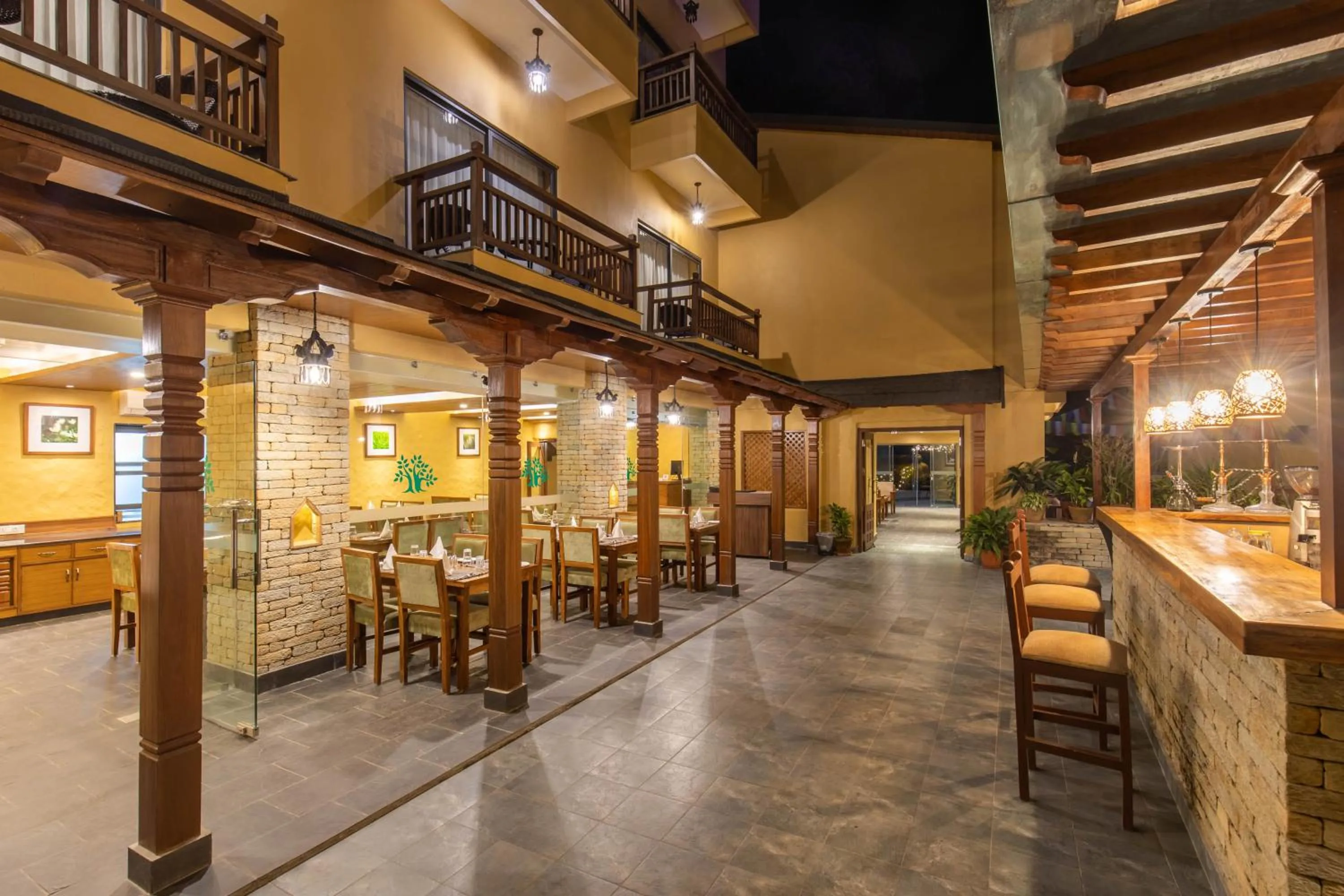 Lounge or bar in Bar Peepal Resort