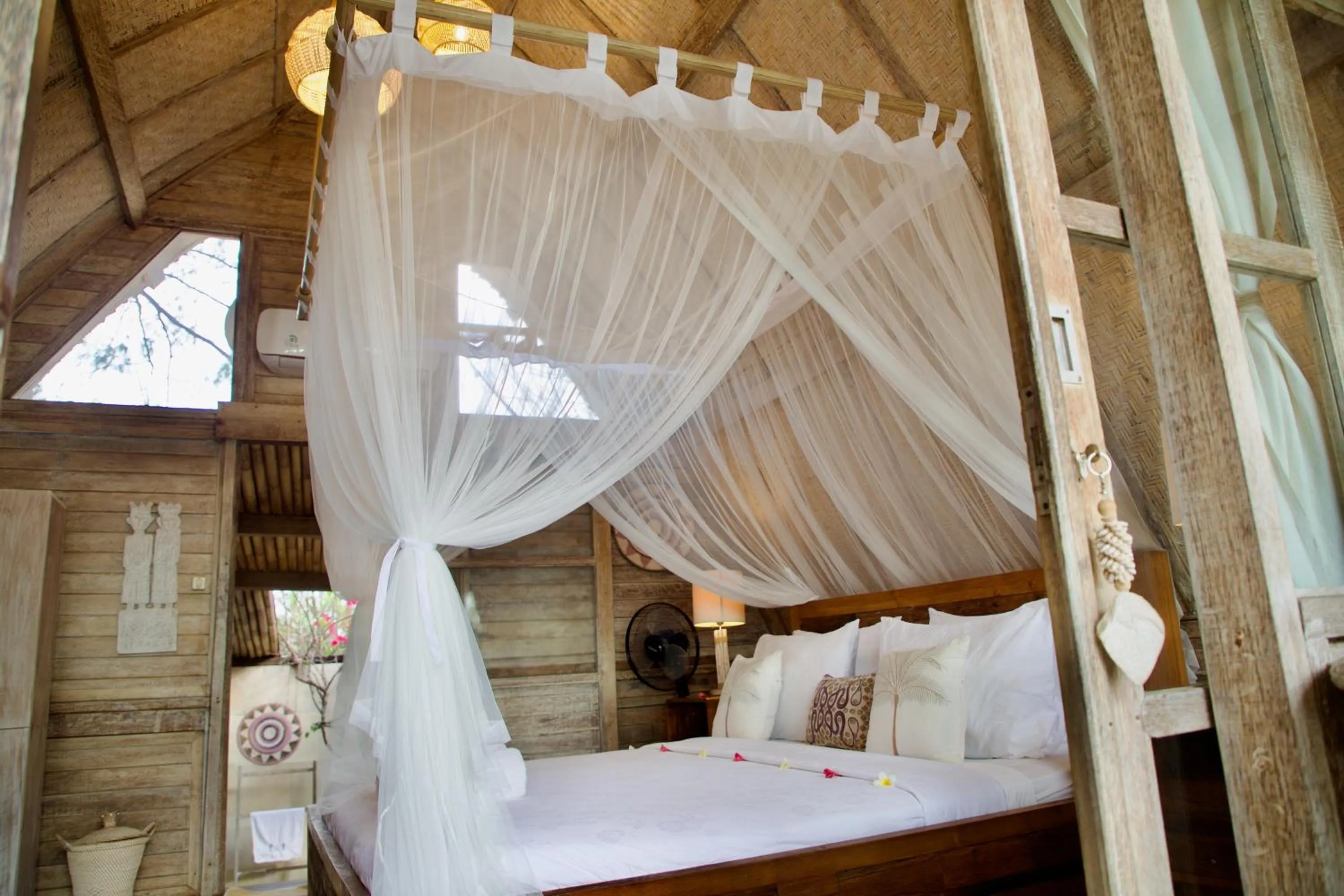 Bed in Villa Sunset Beach