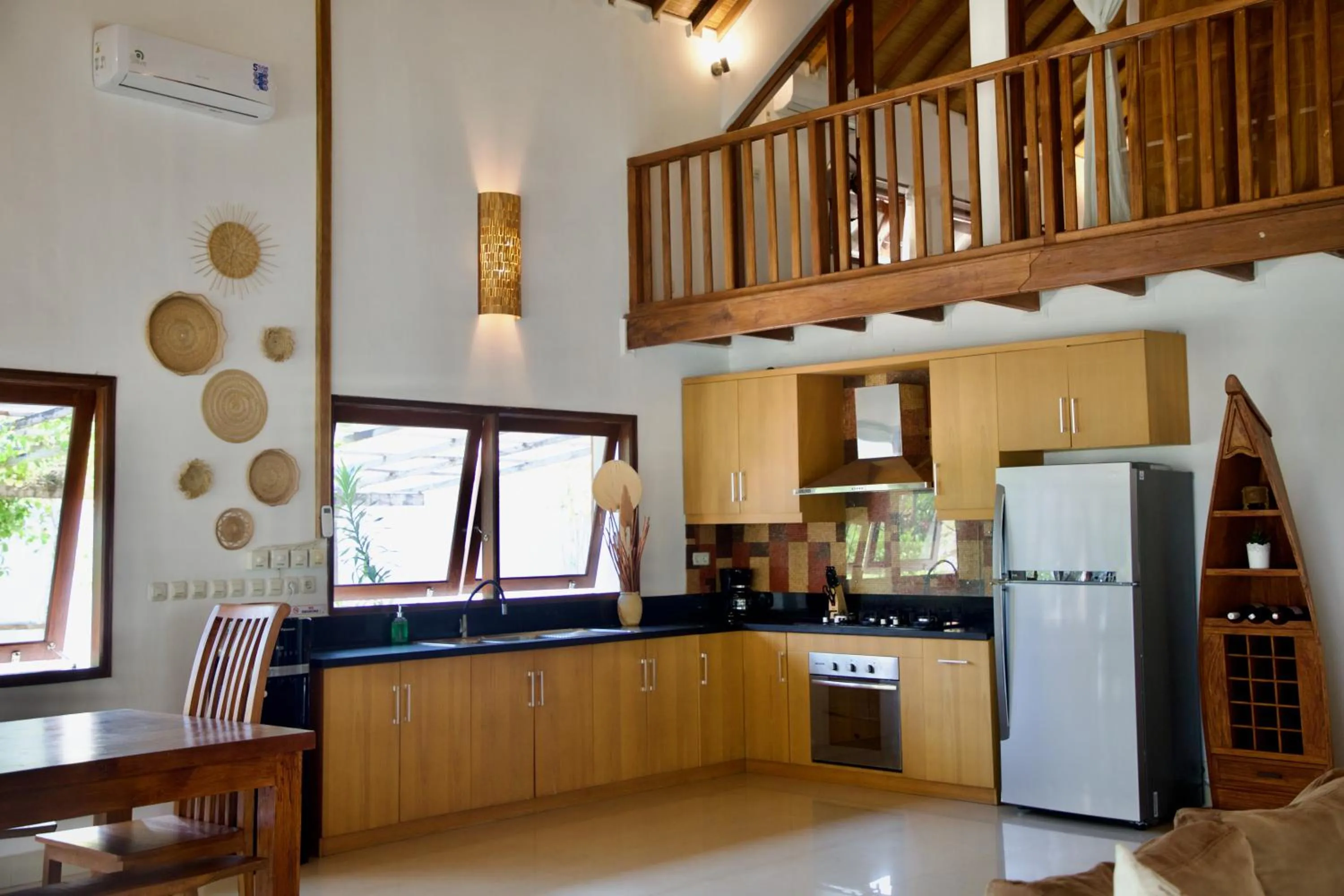 Kitchen or kitchenette in Villa Sunset Beach