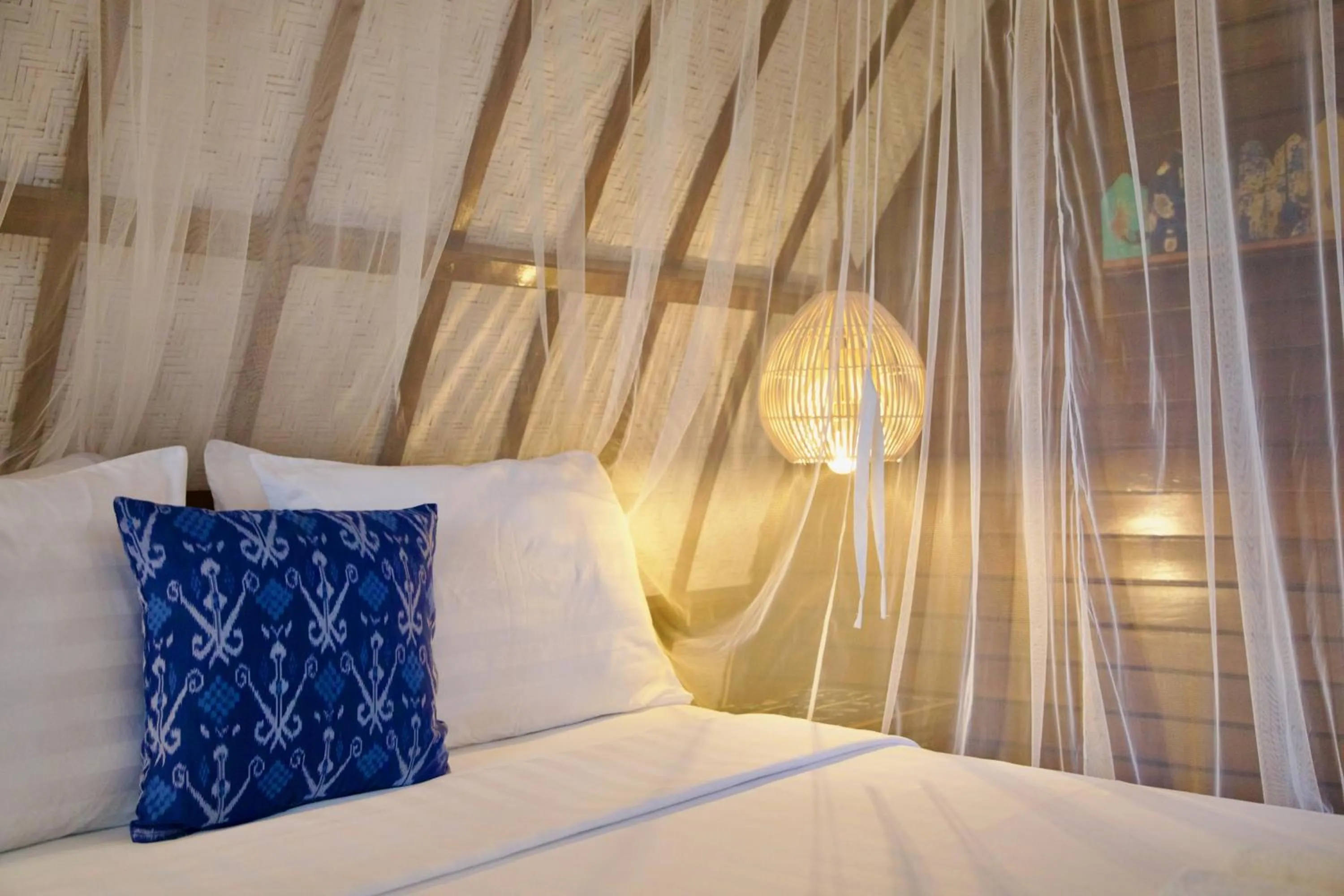 Bed in Villa Sunset Beach