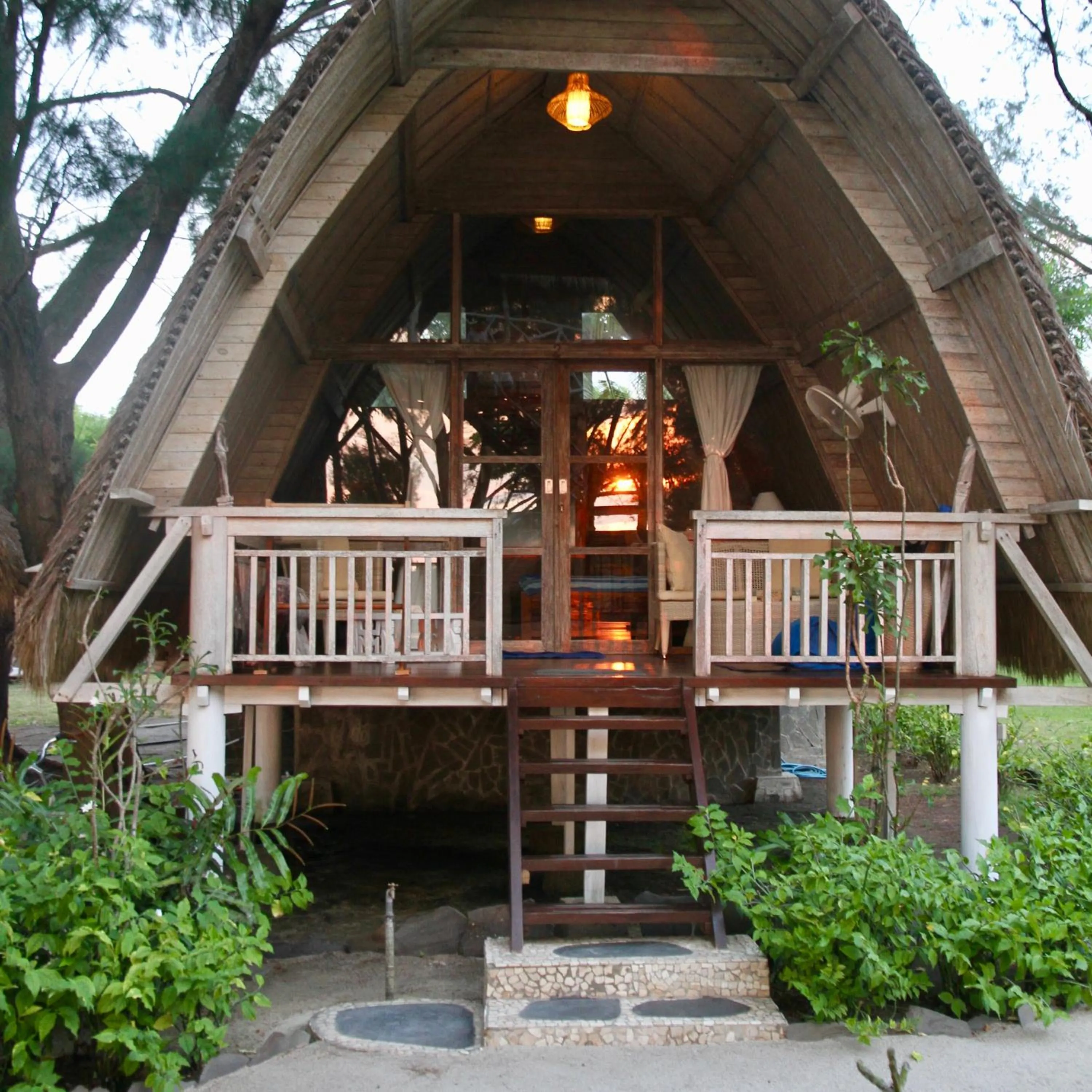 Patio in Villa Sunset Beach