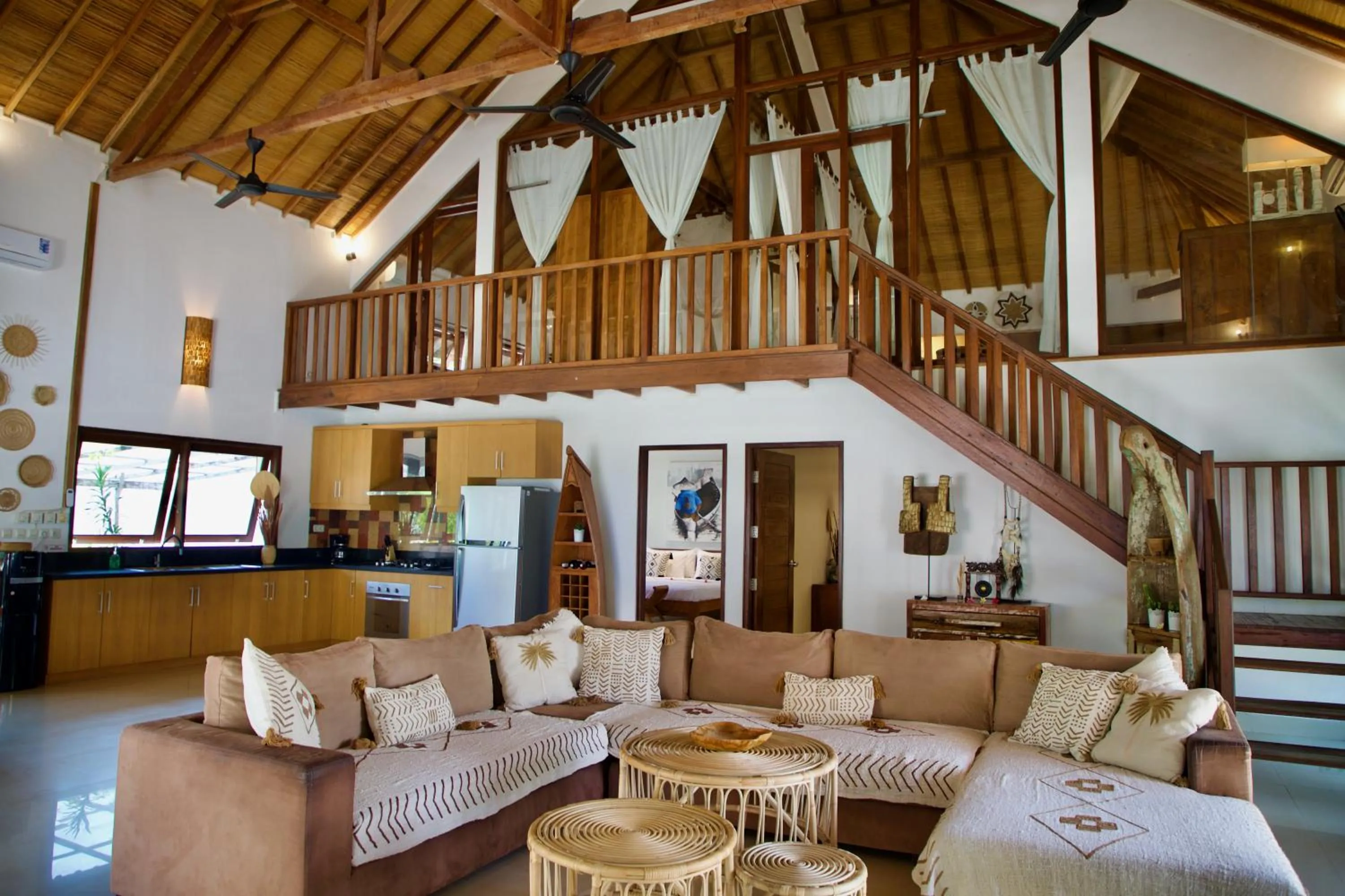 Living room in Villa Sunset Beach