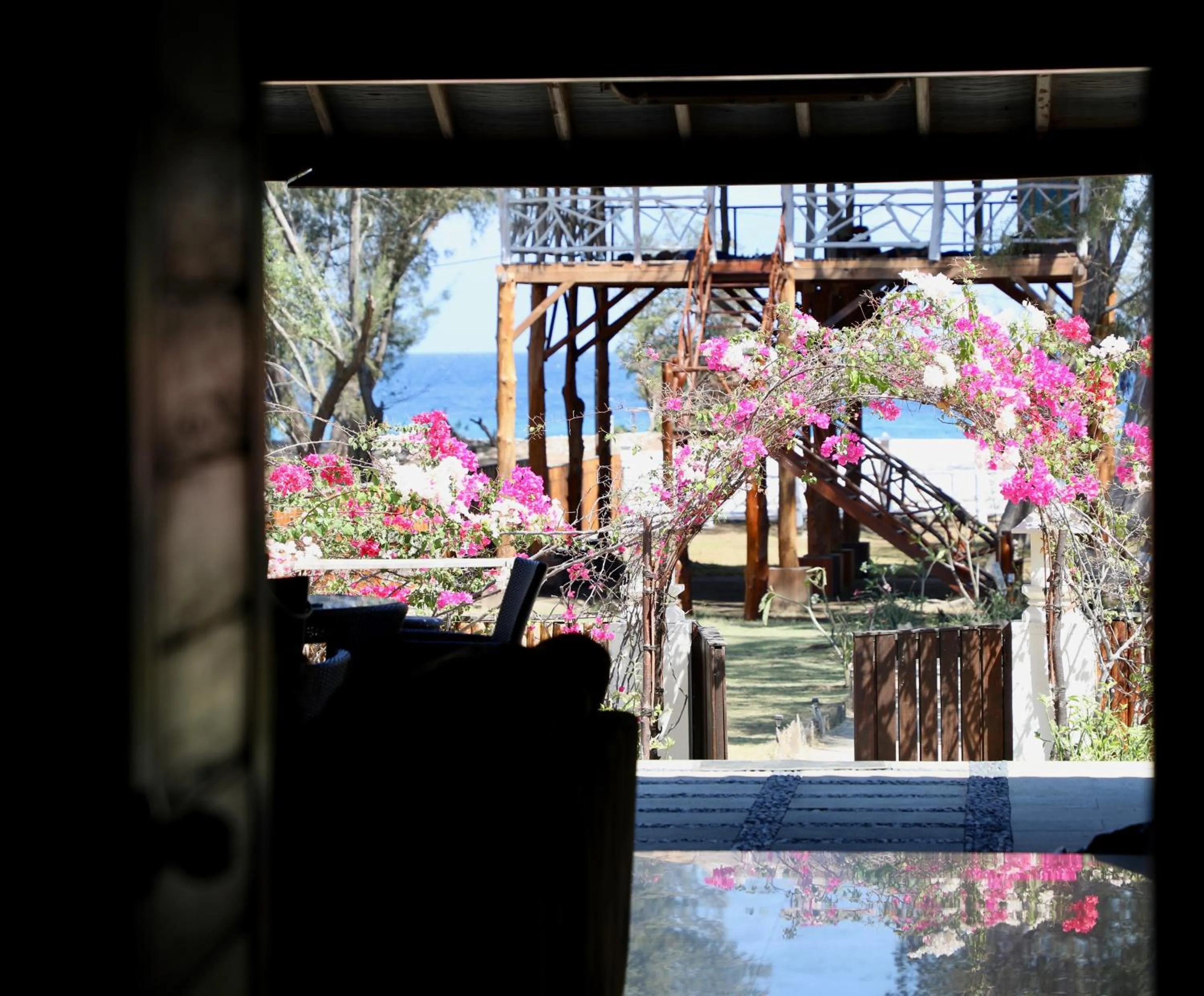 Garden in Villa Sunset Beach