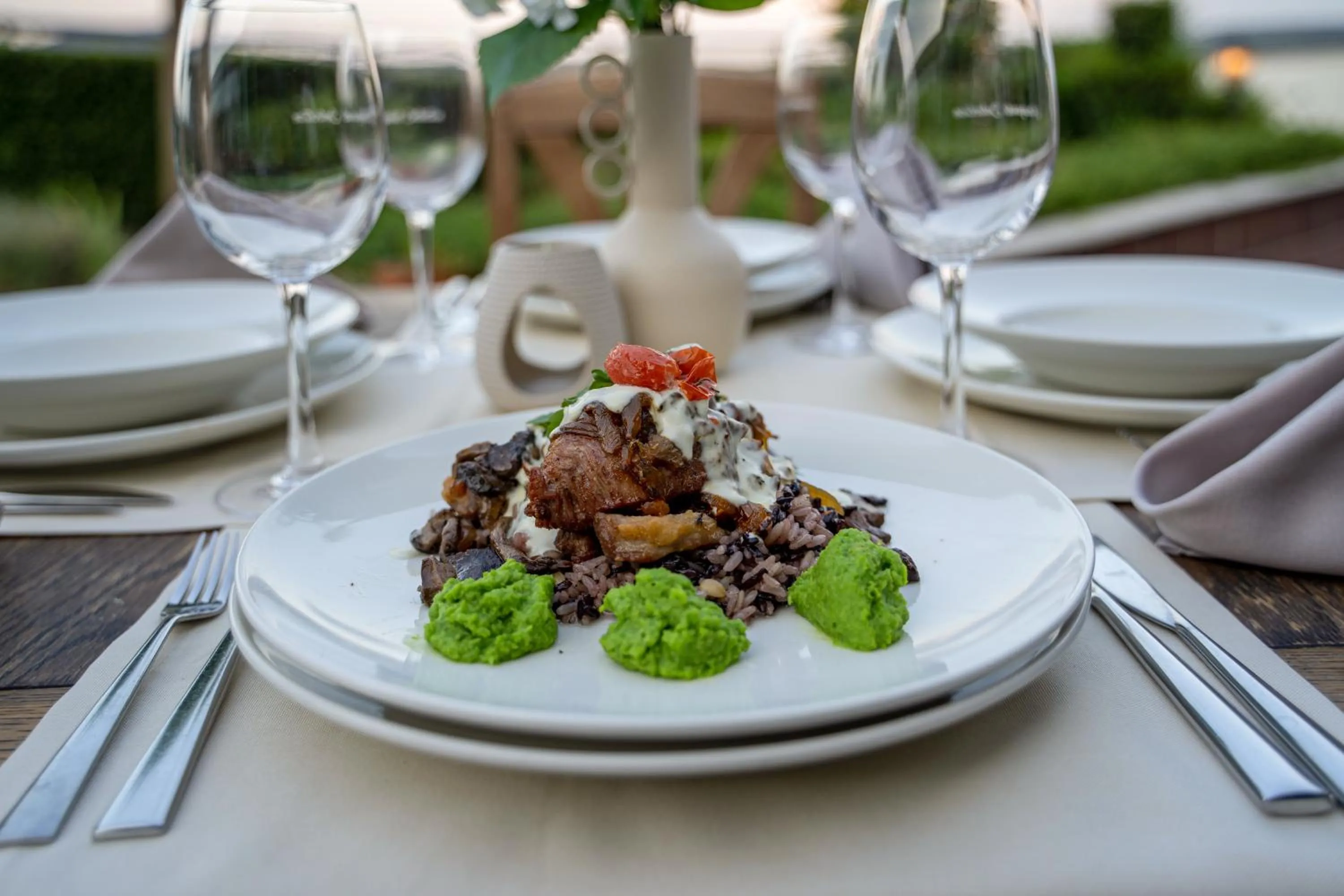 Restaurant/places to eat in Hissar Spa Hotel