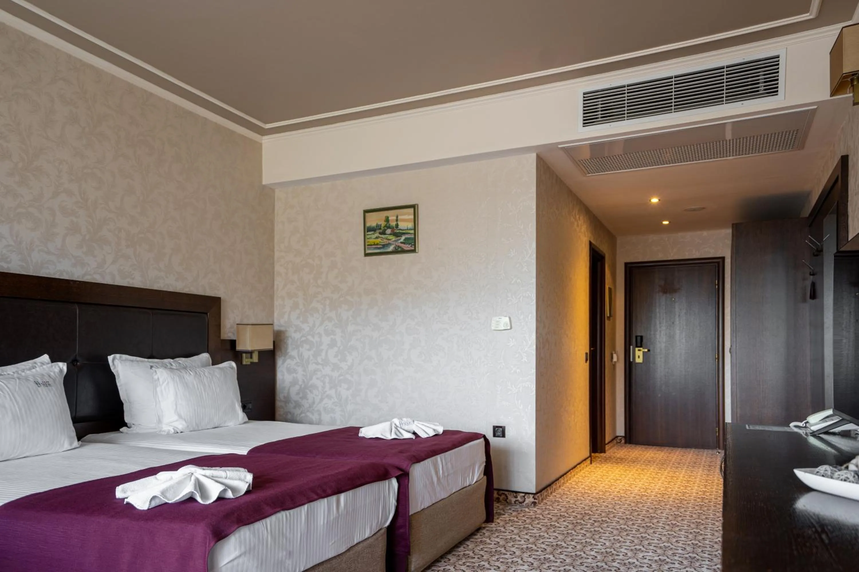 Photo of the whole room, Bed in Hissar Spa Hotel