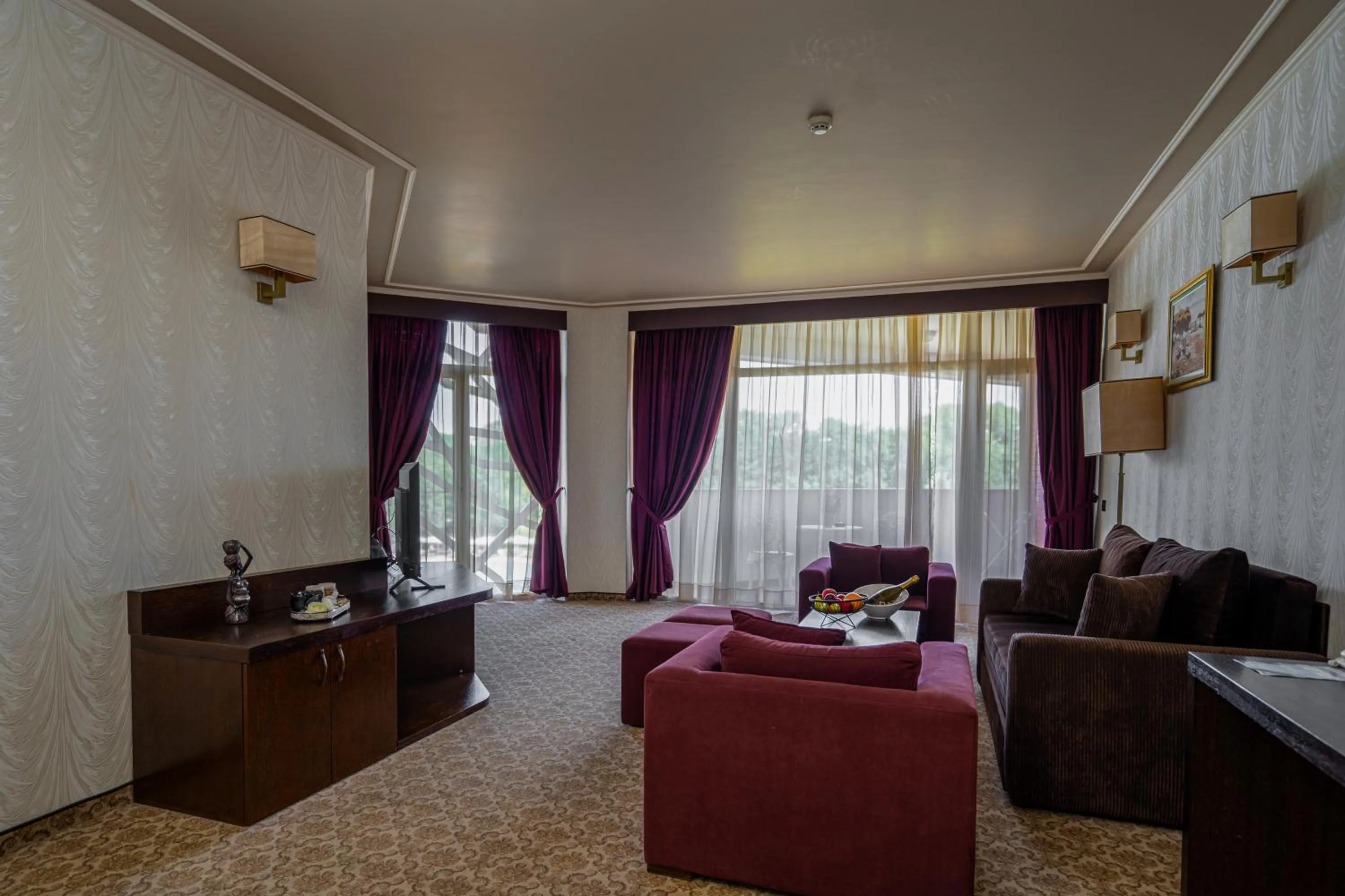 Living room in Hissar Spa Hotel