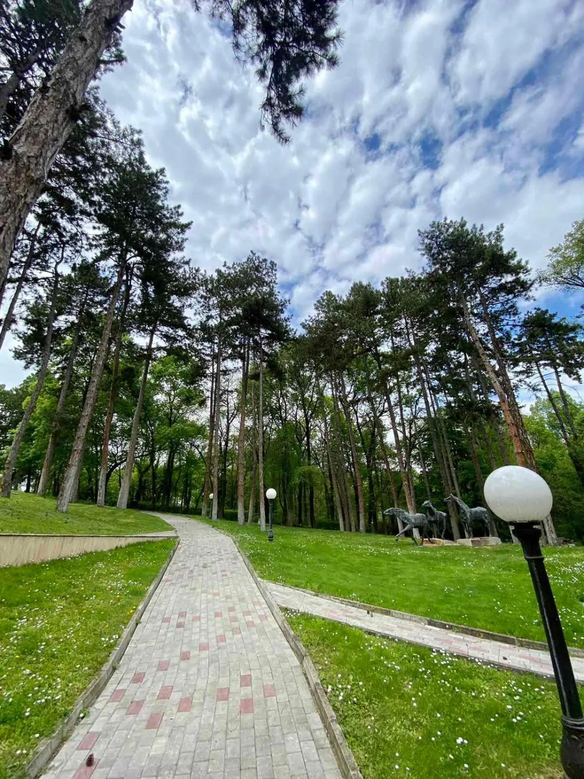 Garden in Hissar Spa Hotel