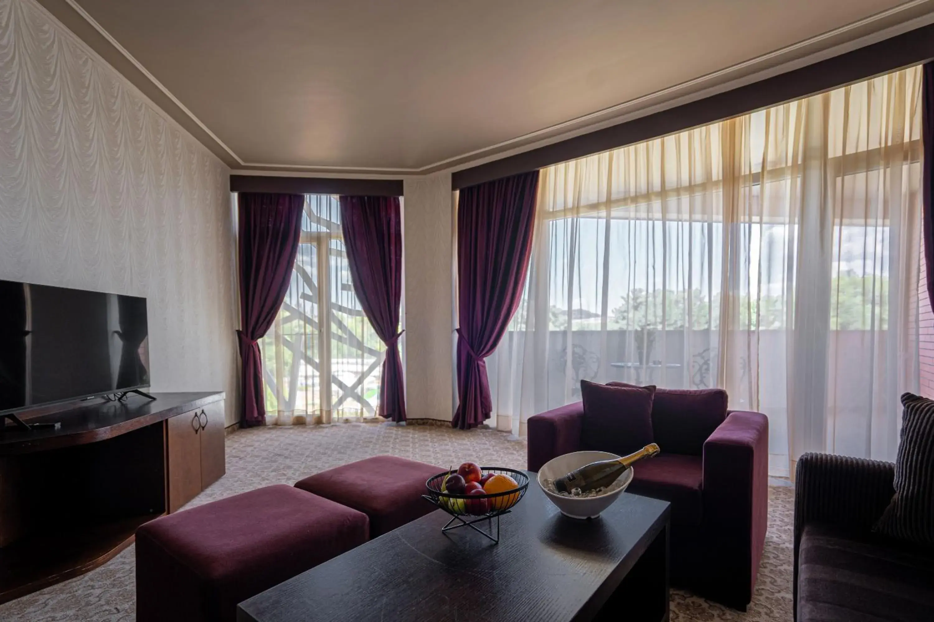 One-Bedroom Deluxe Apartment with Balcony in Hissar Spa Hotel One-Bedroom Deluxe Apartment with Balcony in Hissar Spa Hotel
