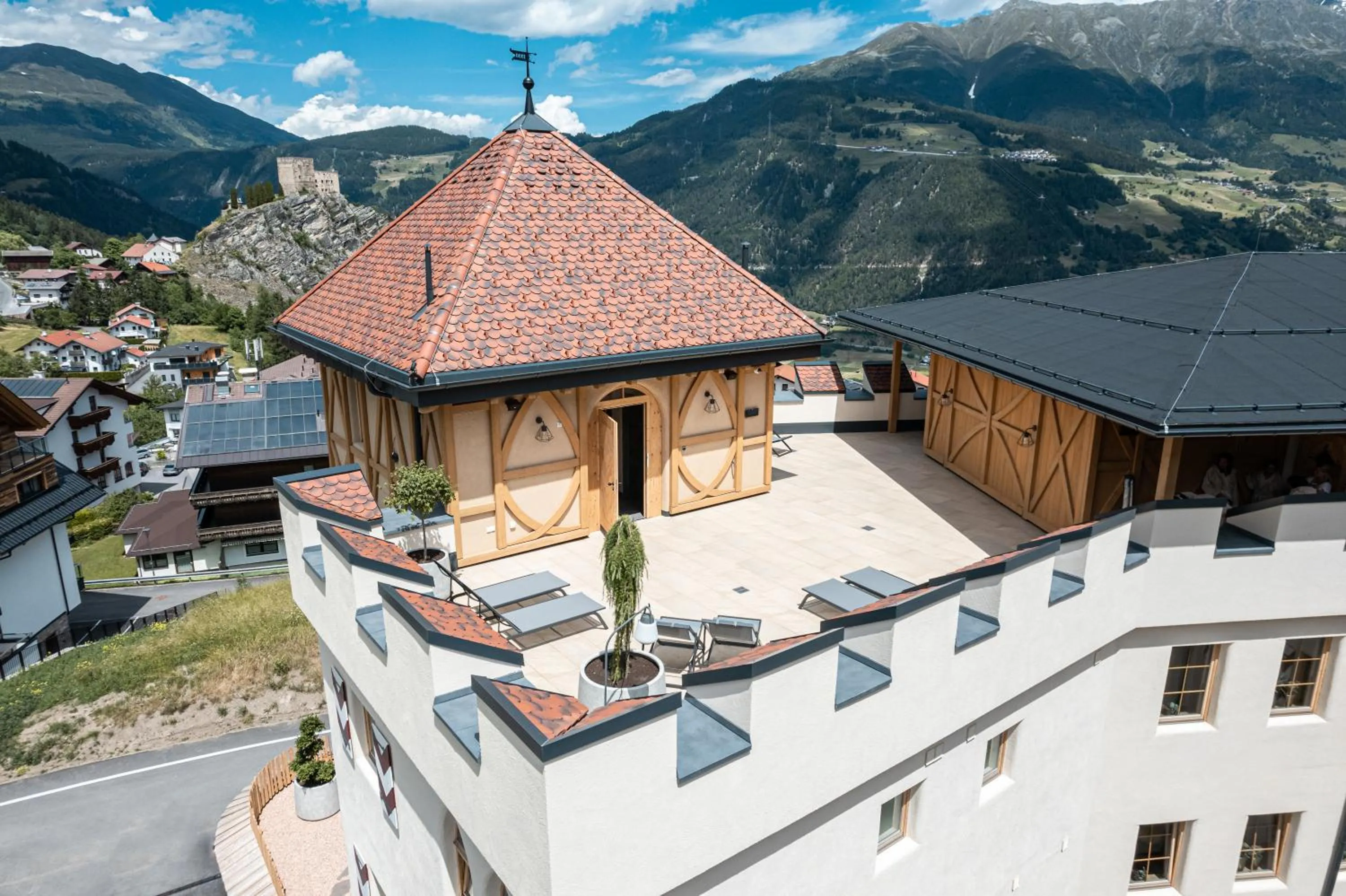 Bird's eye view in Burg1990