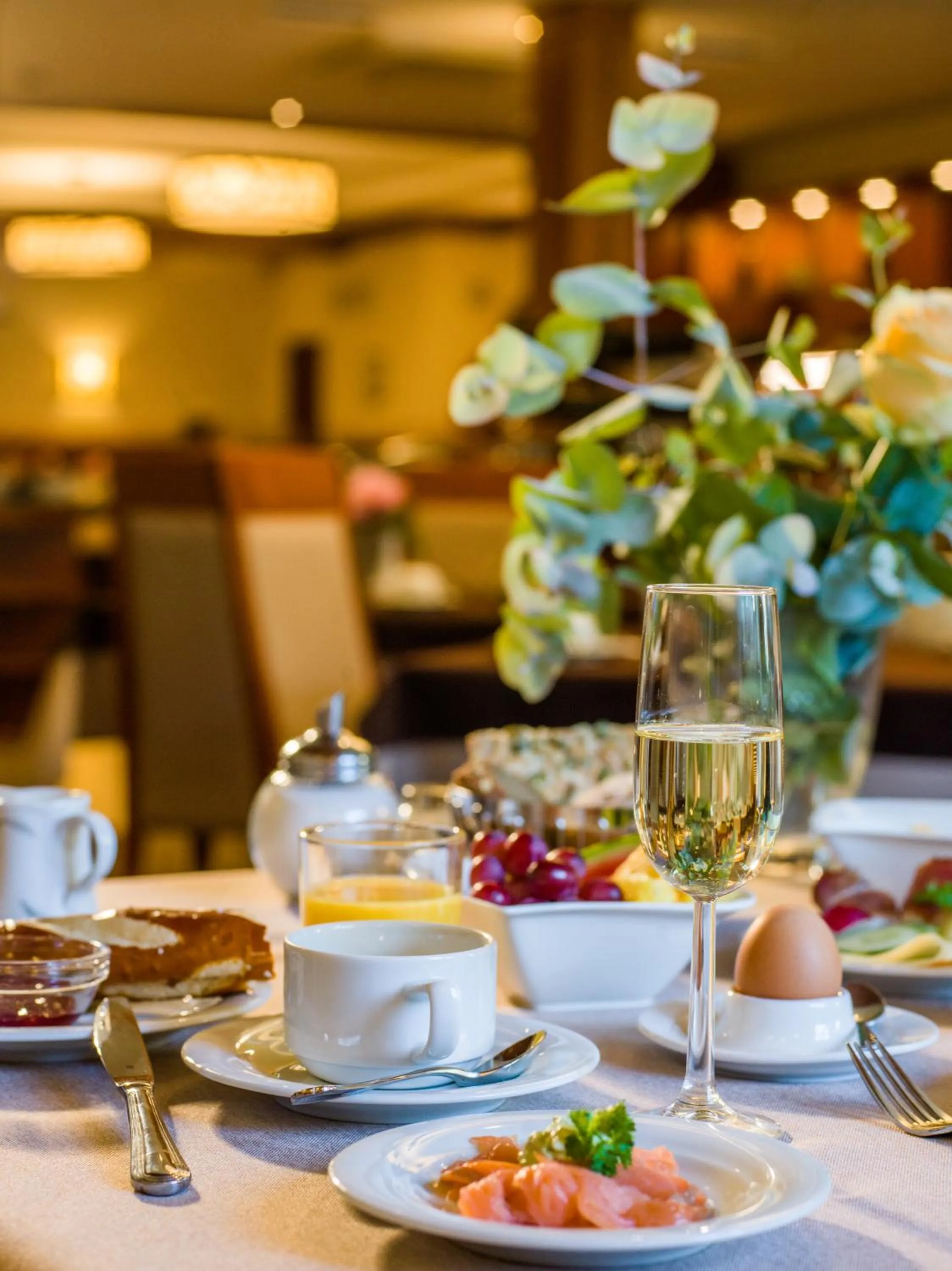 Food and drinks in Hotel König