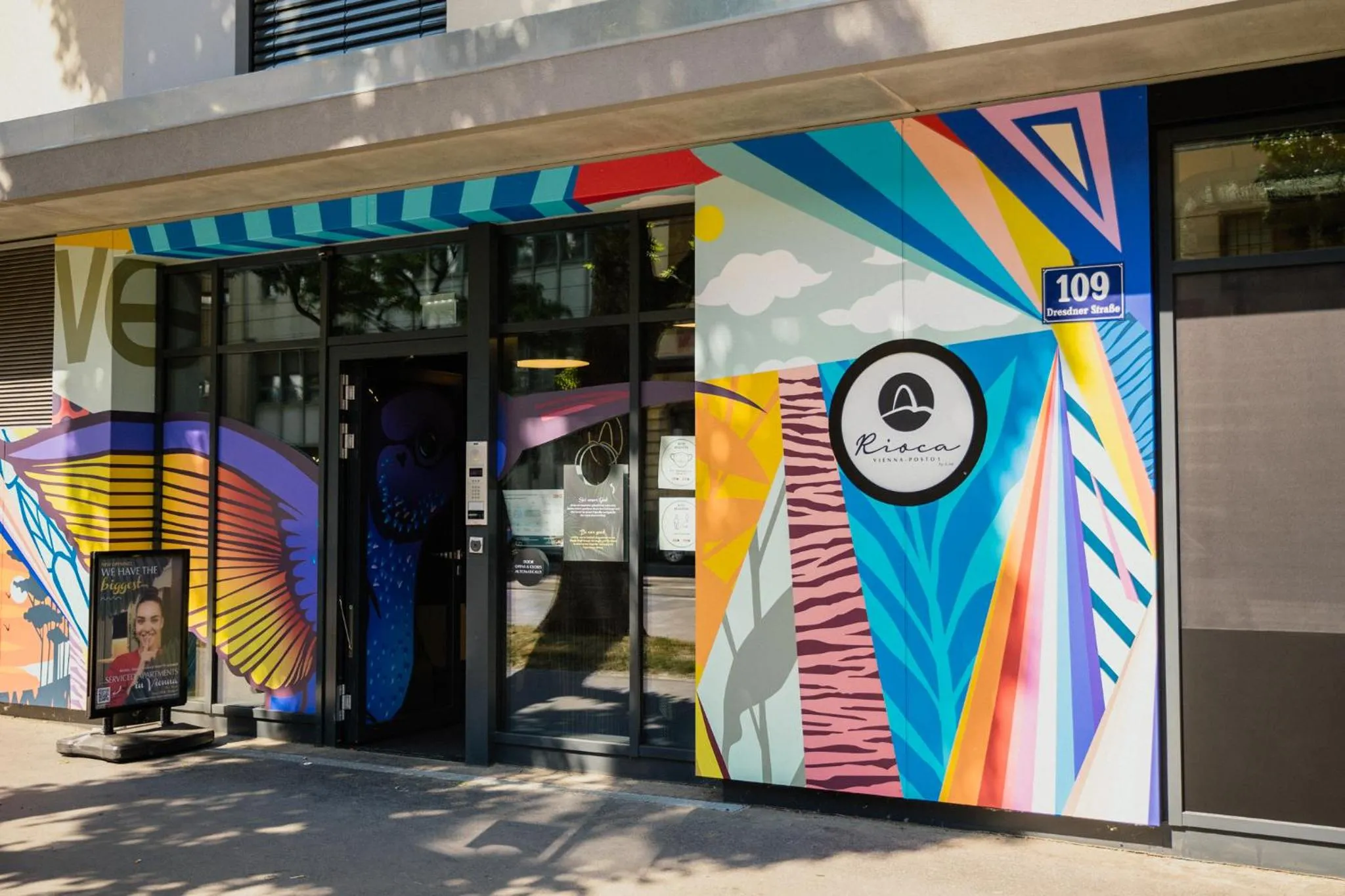 Facade/entrance in Rioca Vienna Posto 1
