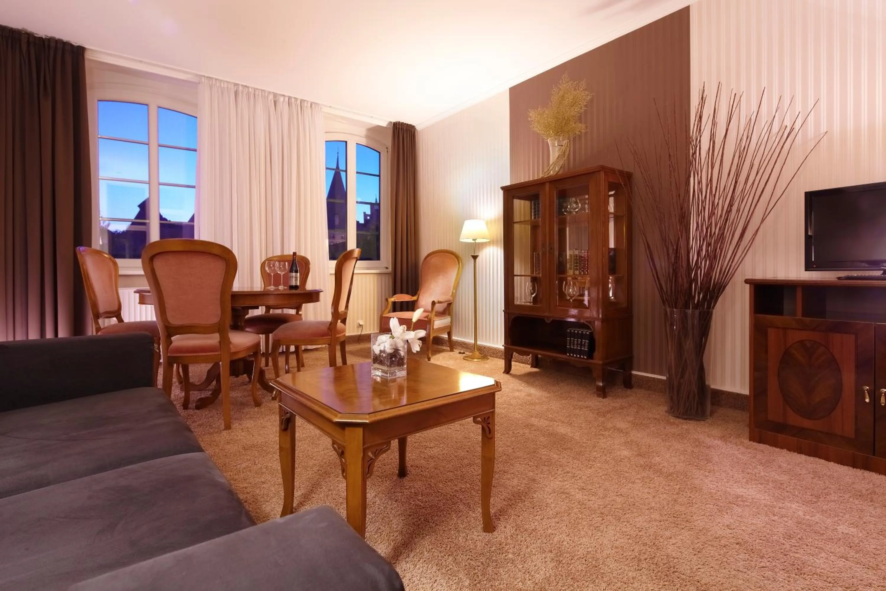 Living room in Hotel Jensen