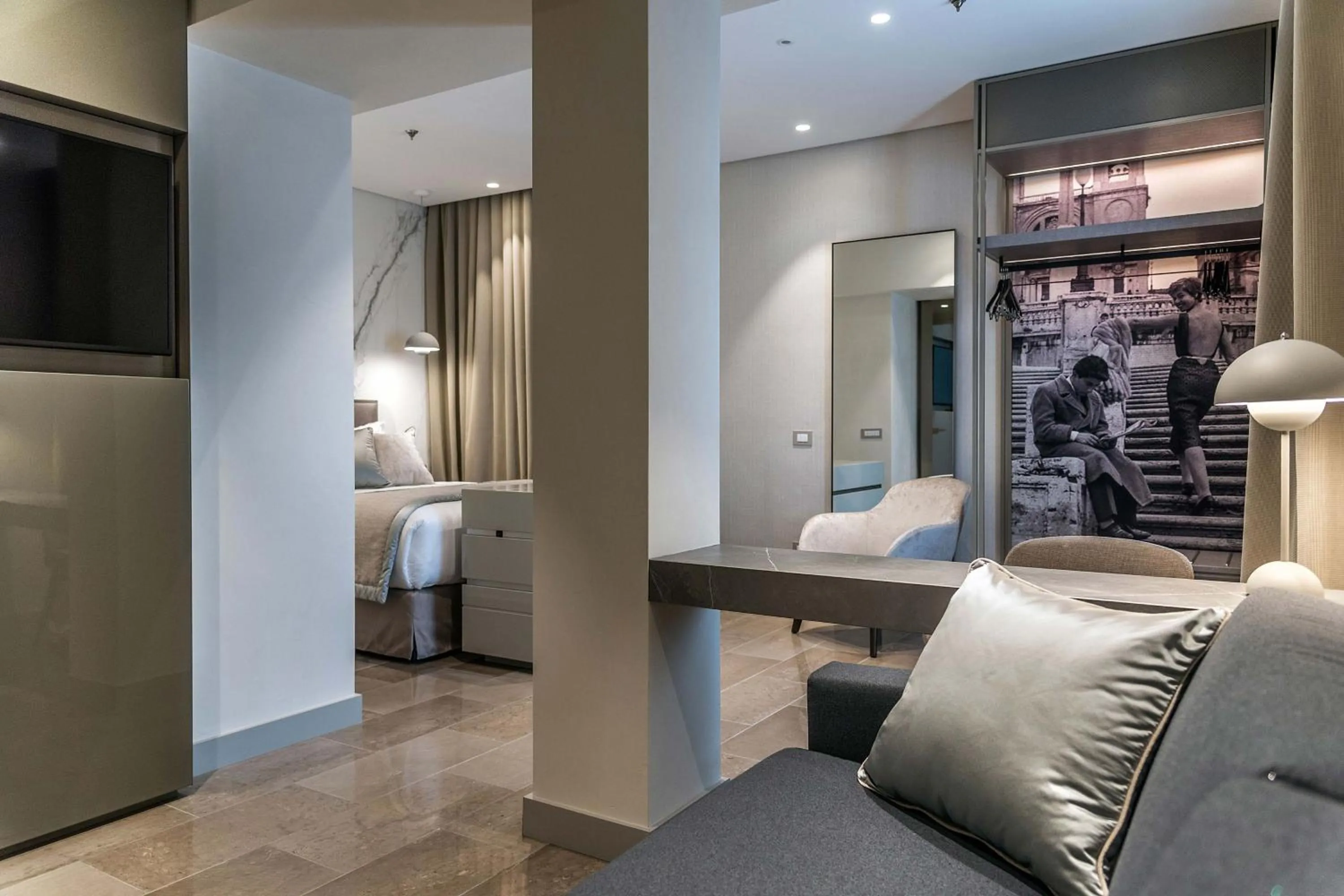 Bedroom, Bed in The Regency, Rome, a Tribute Portfolio Hotel