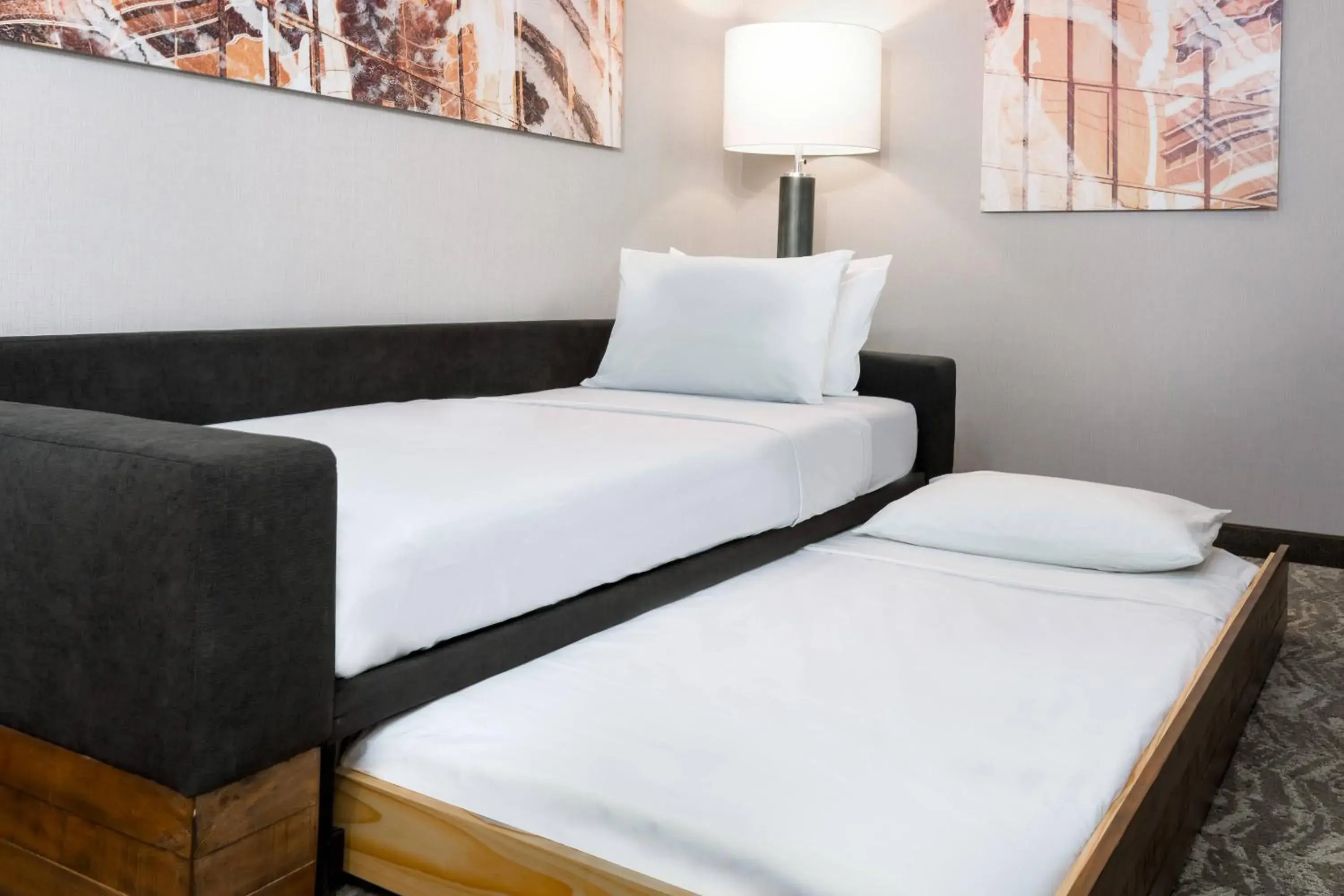 Suite with Two Queen Beds - Hearing Accessible in SpringHill Suites Lakeland Suite with Two Queen Beds - Hearing Accessible in SpringHill Suites Lakeland