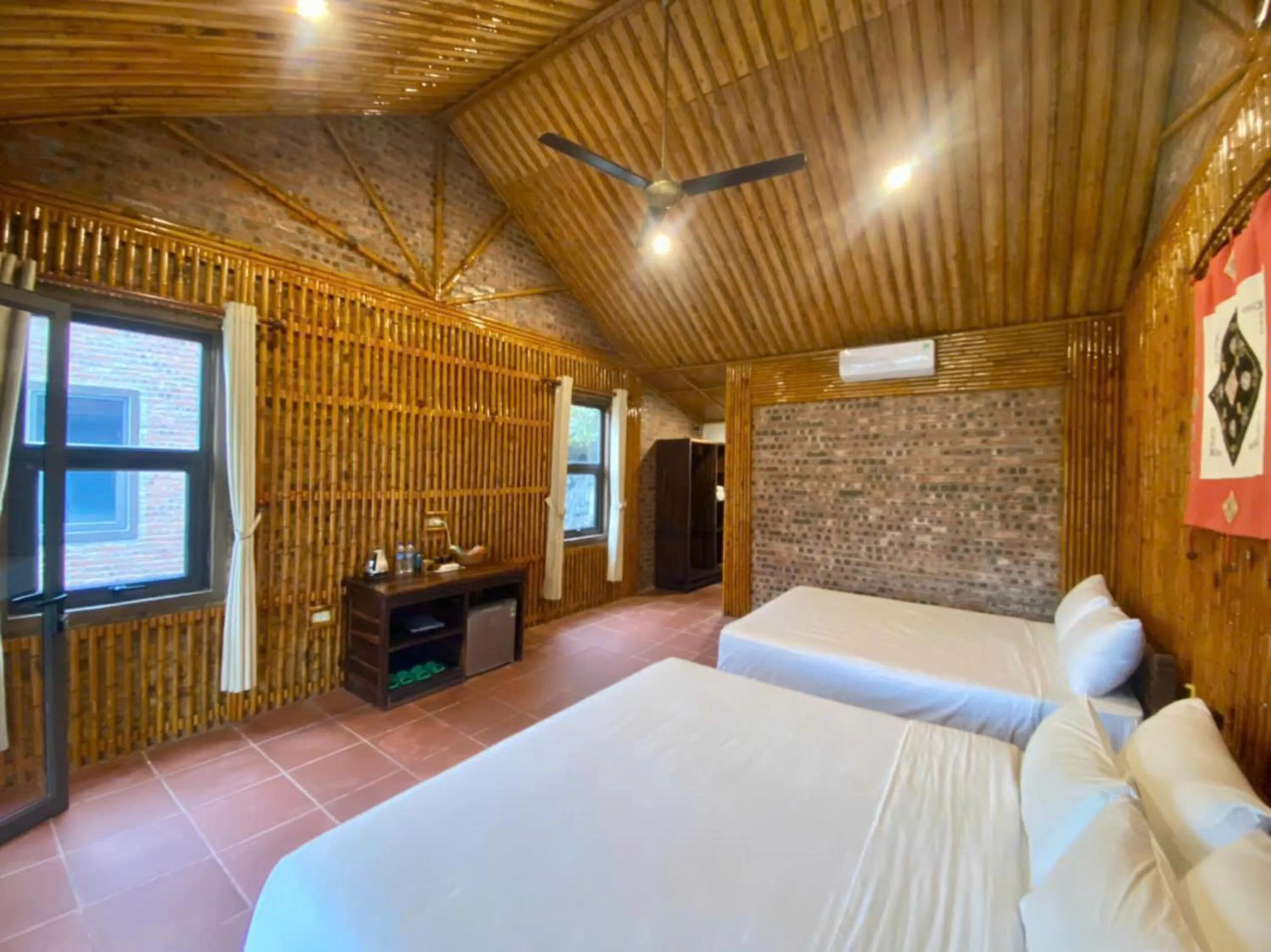 Photo of the whole room, Bed in Mường Village Ninh Bình