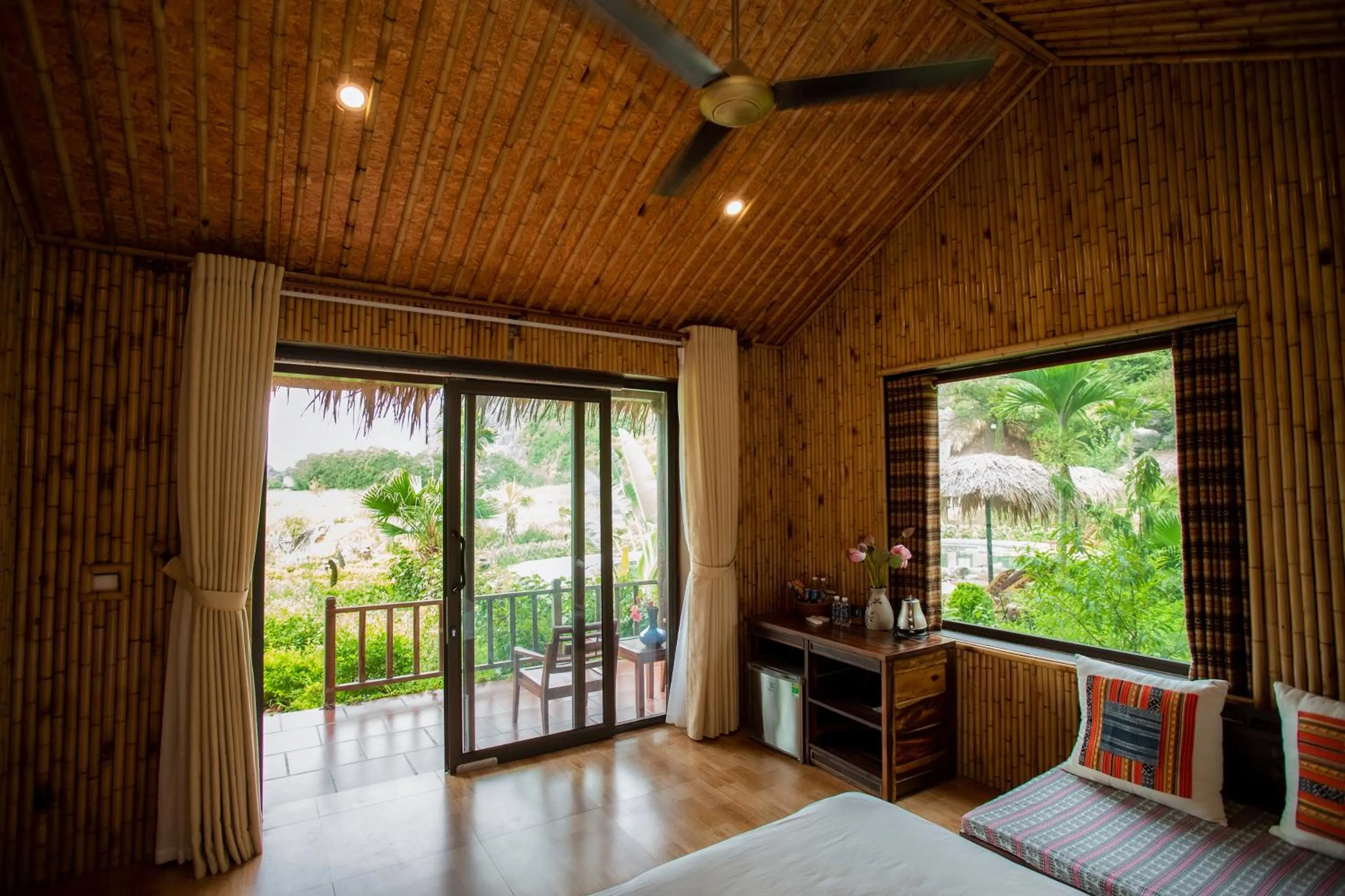 Garden view, Bed in Mường Village Ninh Bình