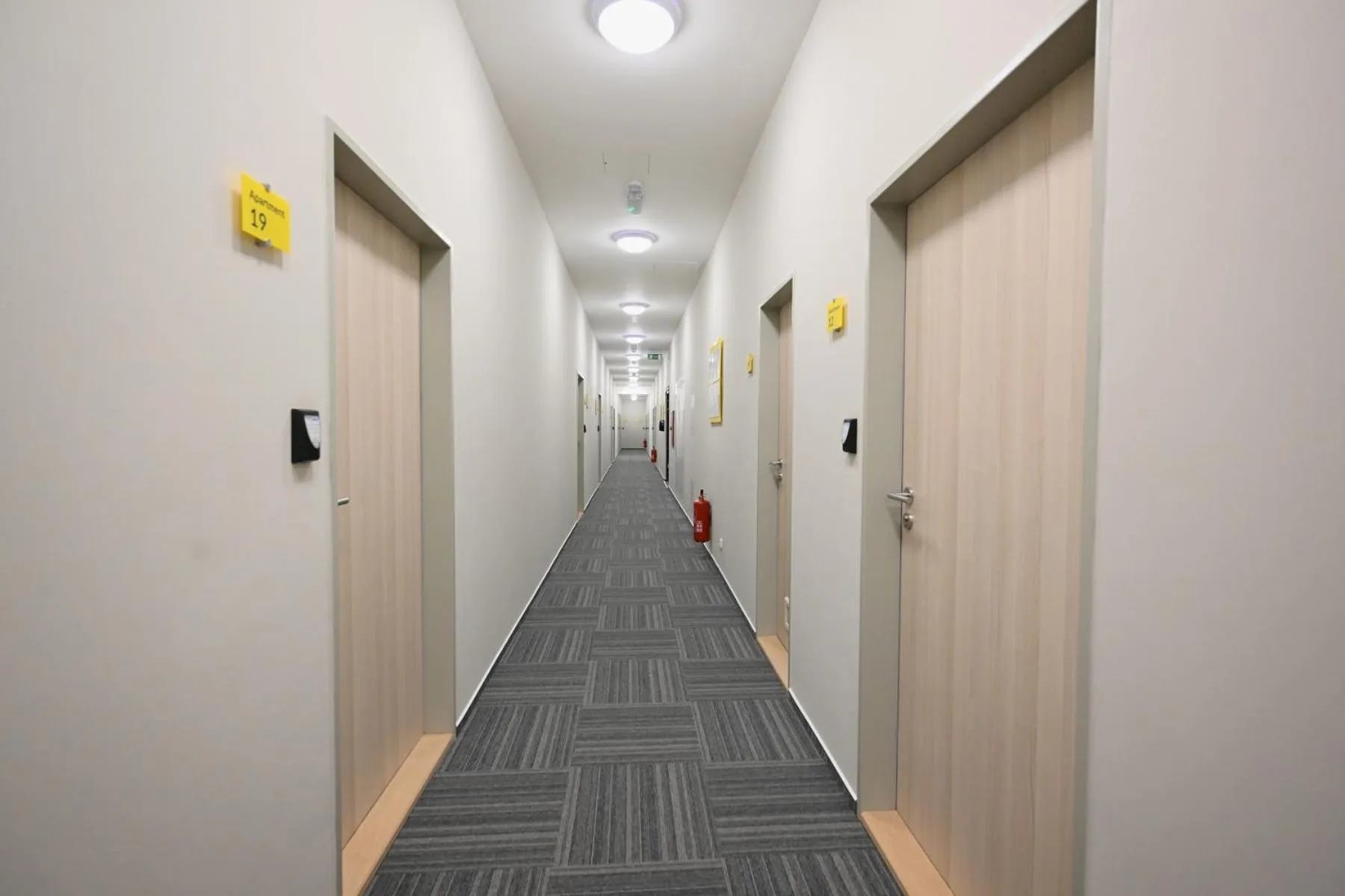 Facade/entrance in SLADOVNA Apartments