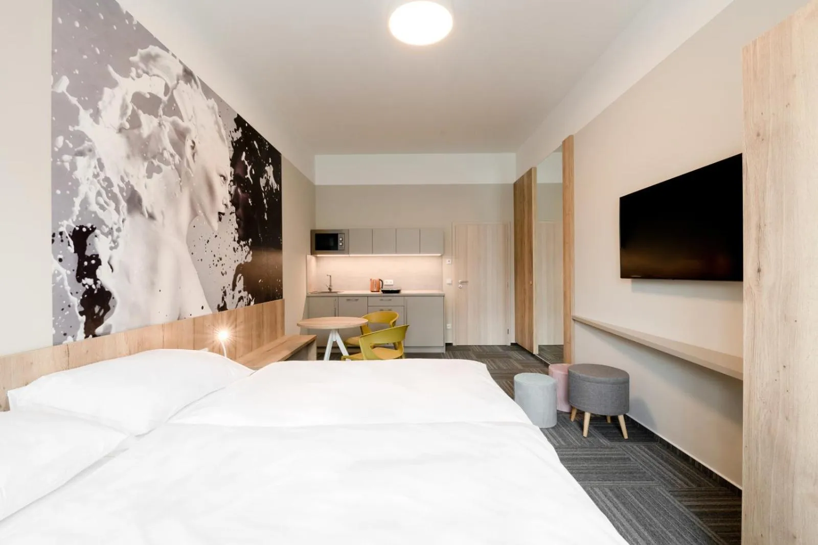 Area and facilities, Bed in SLADOVNA Apartments