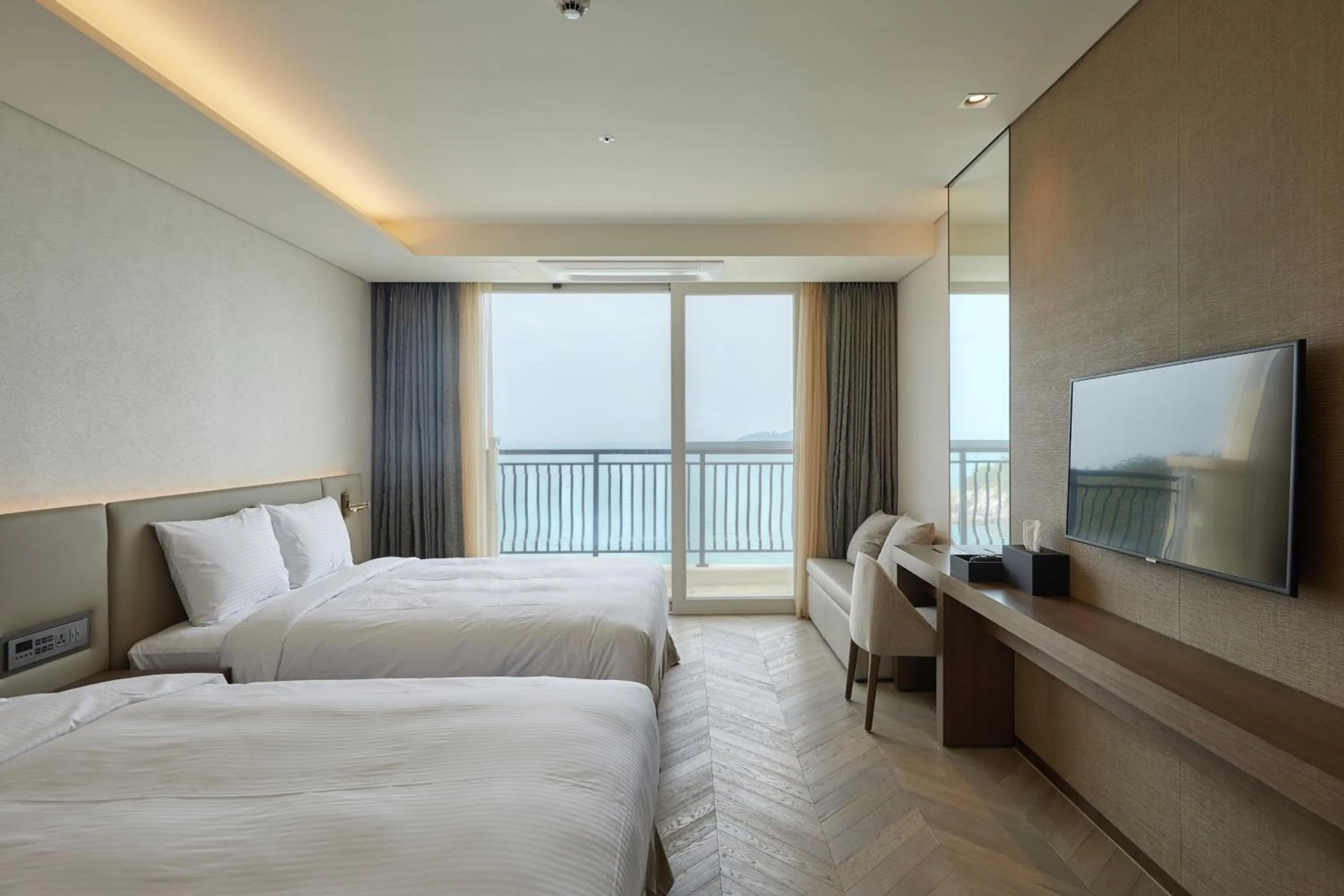 Bed in Sol Beach Jindo